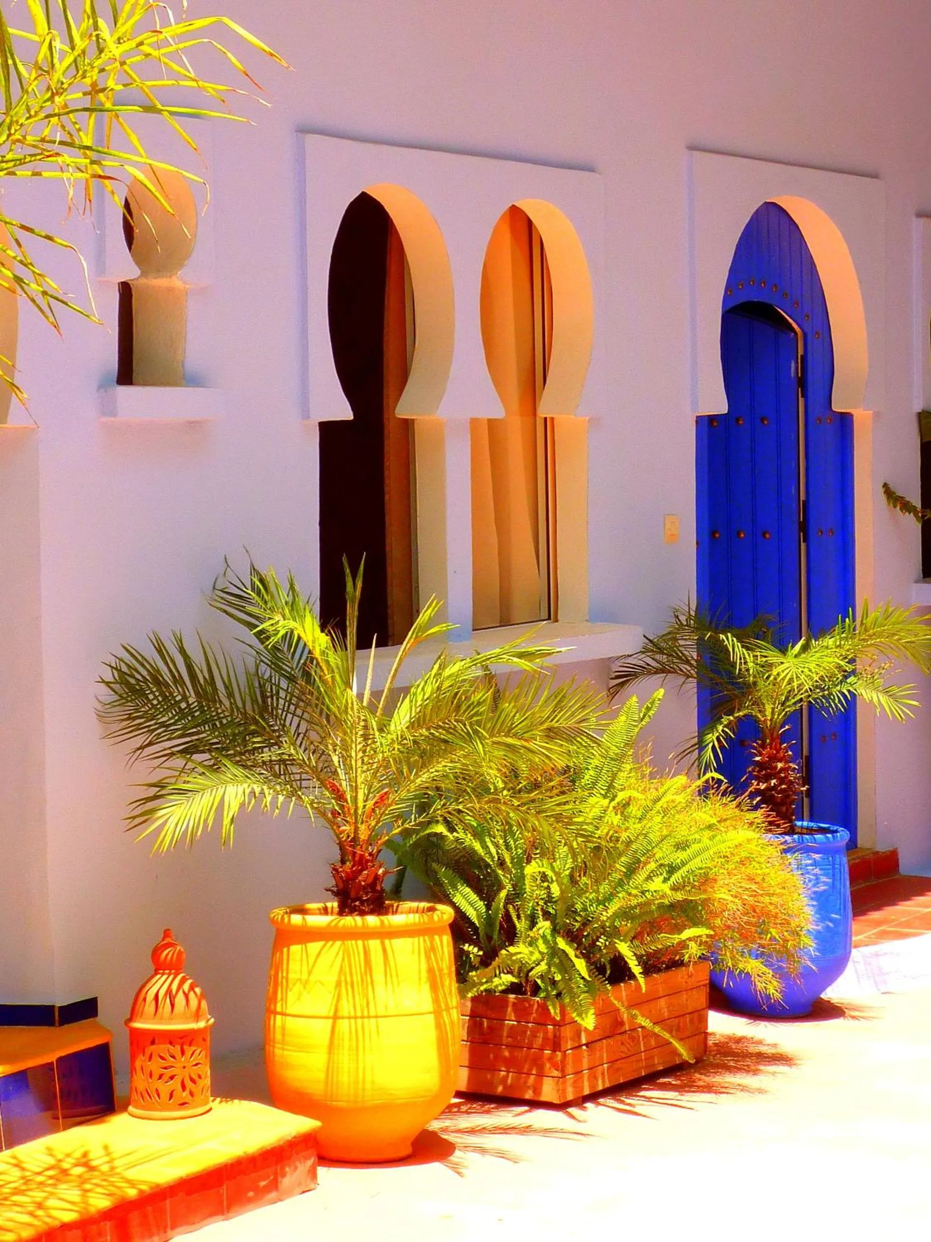 Patio in Dar Omar Khayam