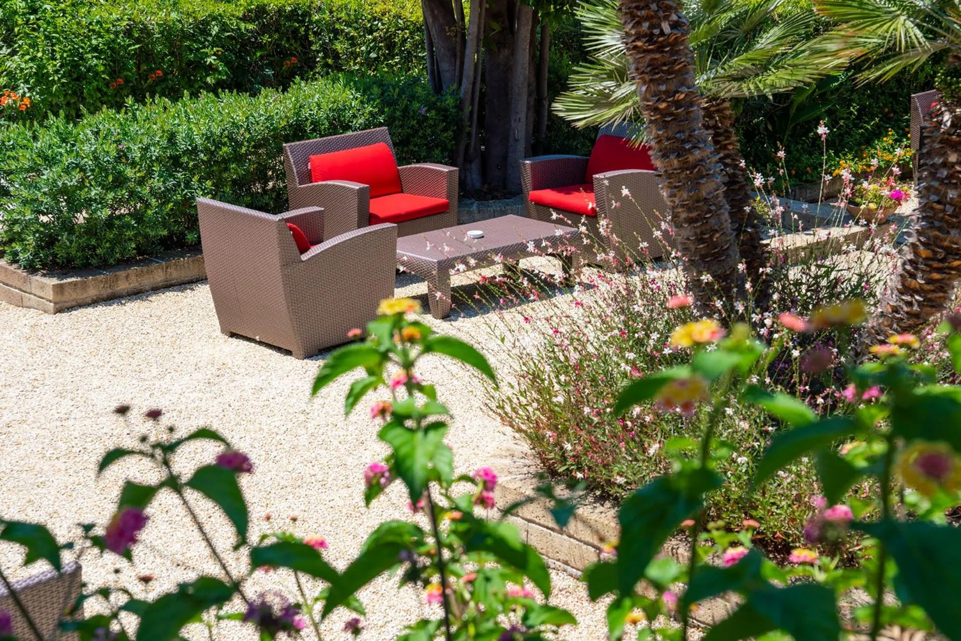 Garden in Boutique Hotel Ilio