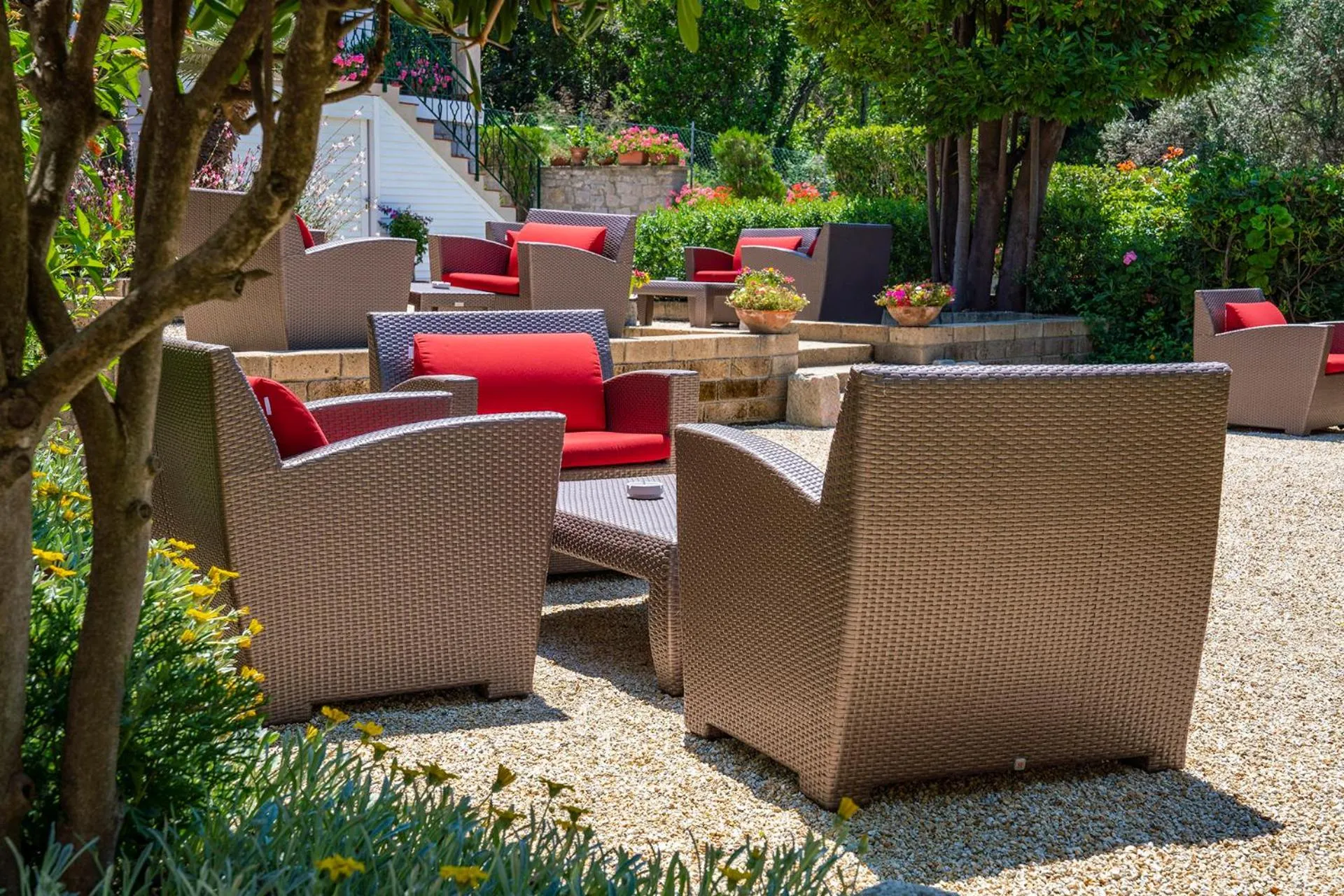 Garden in Boutique Hotel Ilio