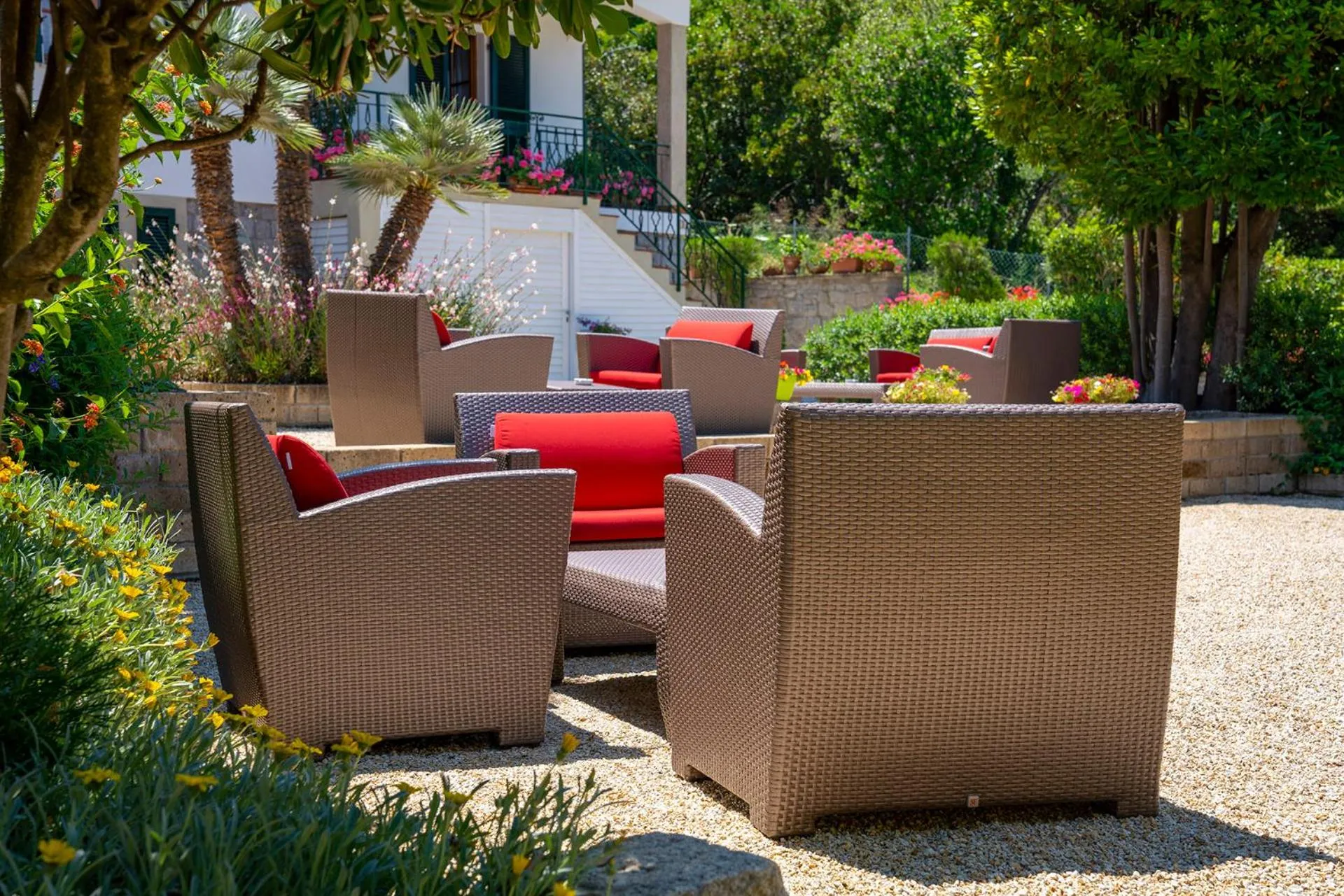 Garden in Boutique Hotel Ilio