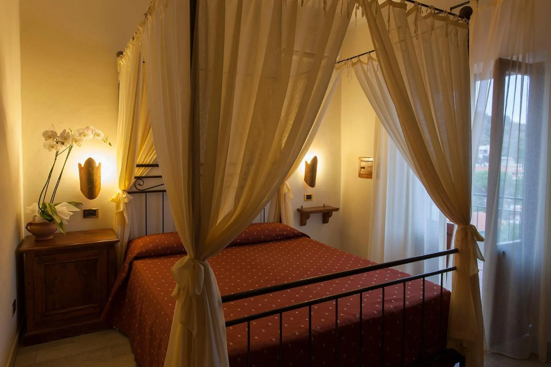 Bed in Boutique Hotel Ilio
