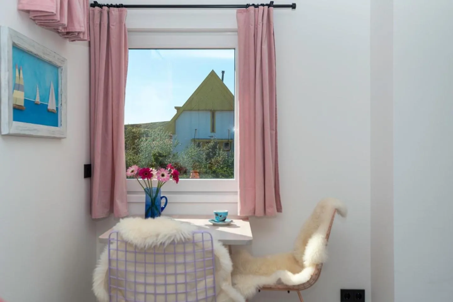 View (from property/room) in B&B Duinblick