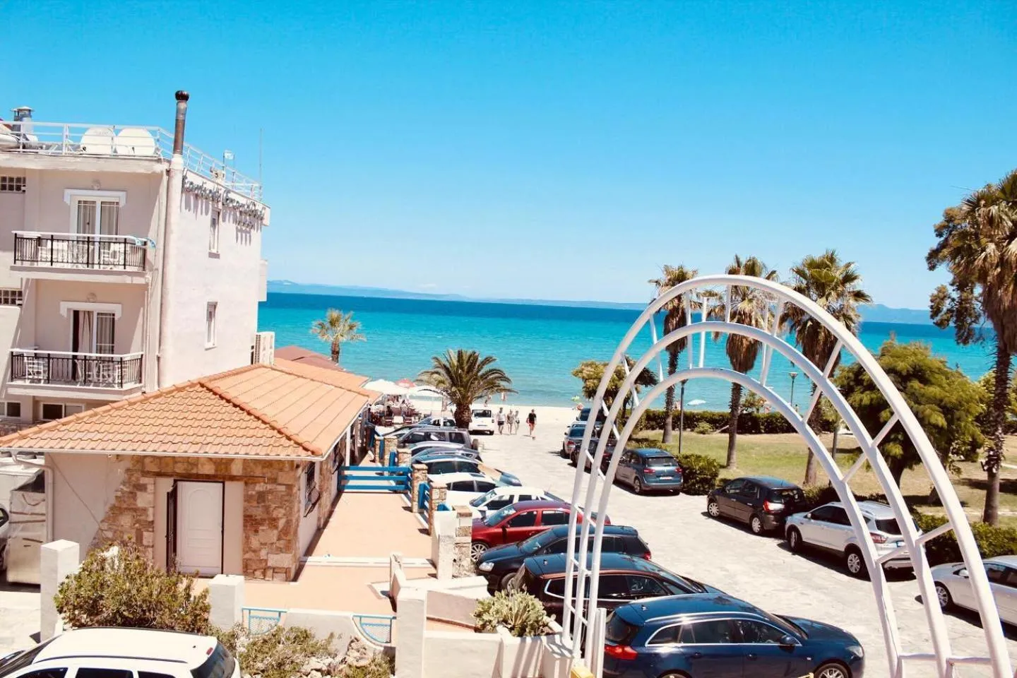 Beach in Hanioti GrandOtel