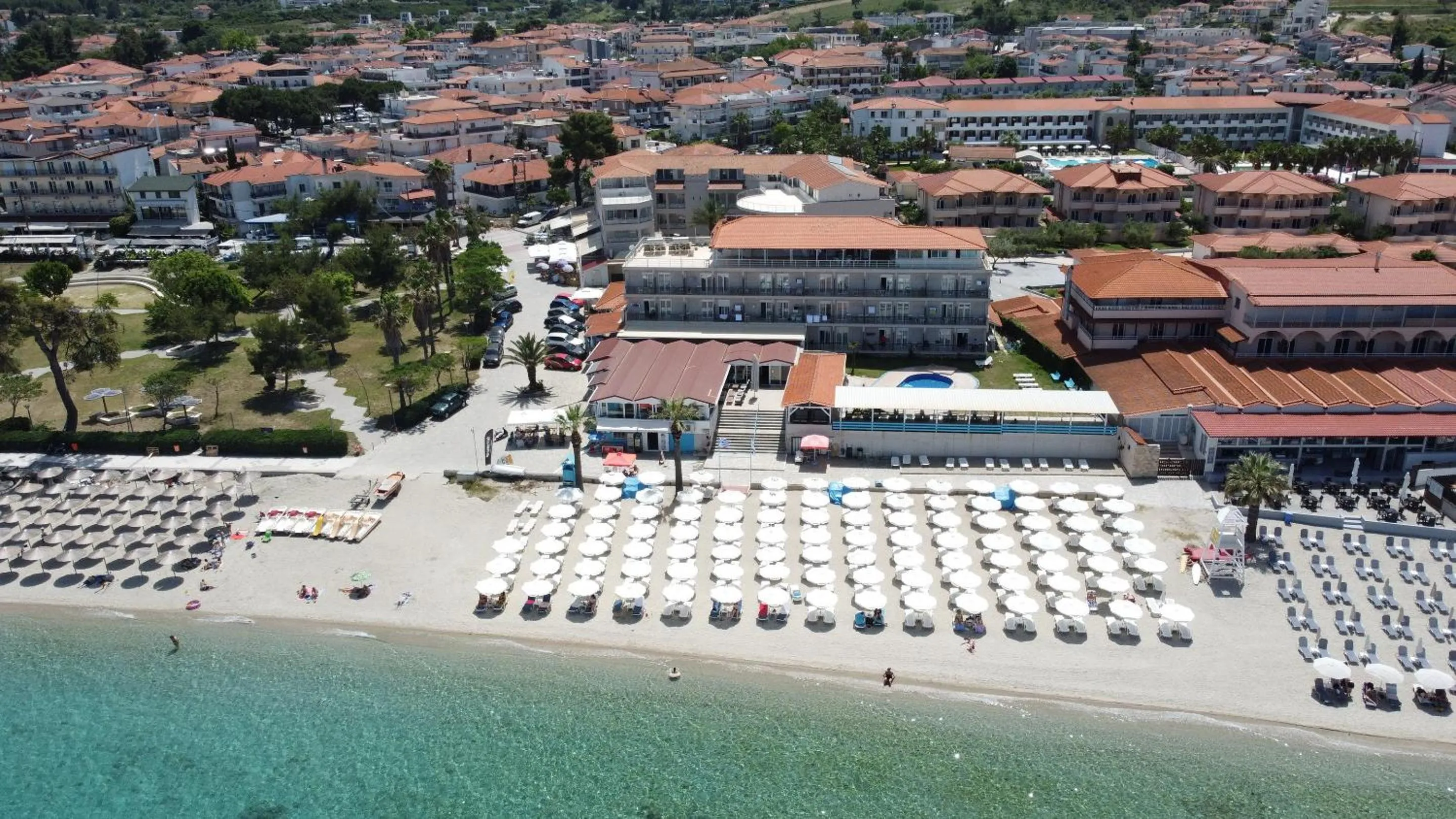 Property building in Hanioti GrandOtel