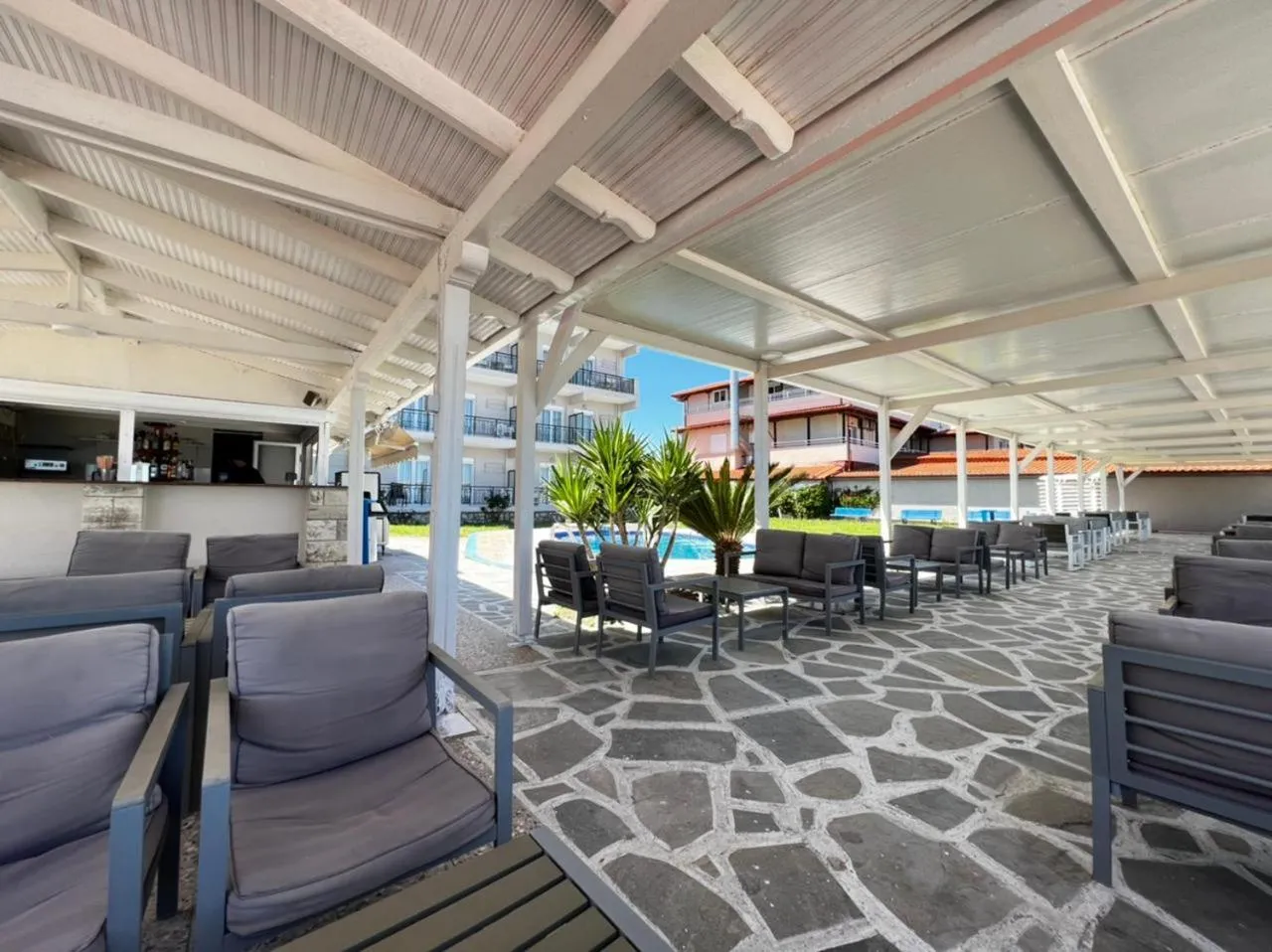 Swimming pool in Hanioti GrandOtel