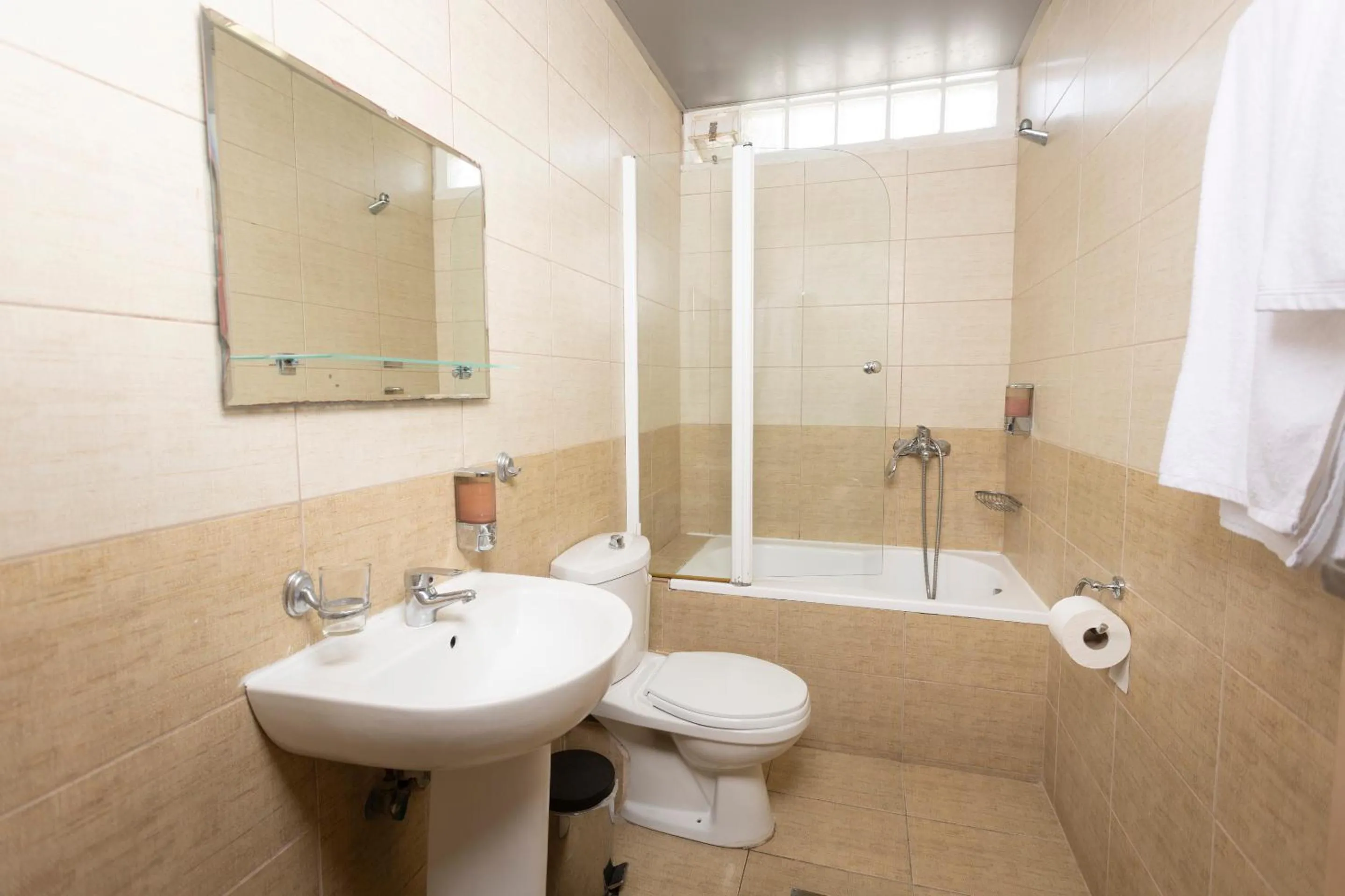 Toilet in Hanioti GrandOtel