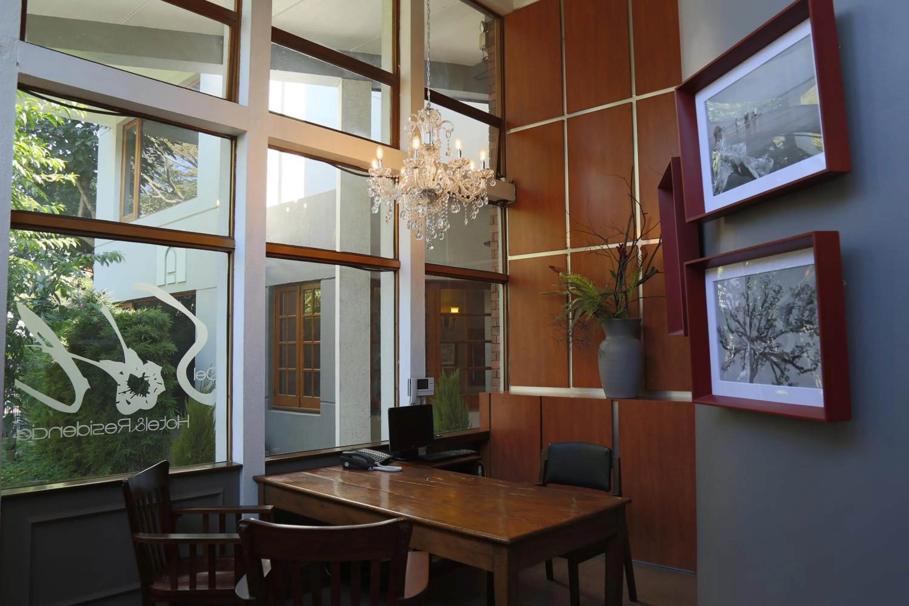 Lobby or reception in Hotel Residencia del Sol