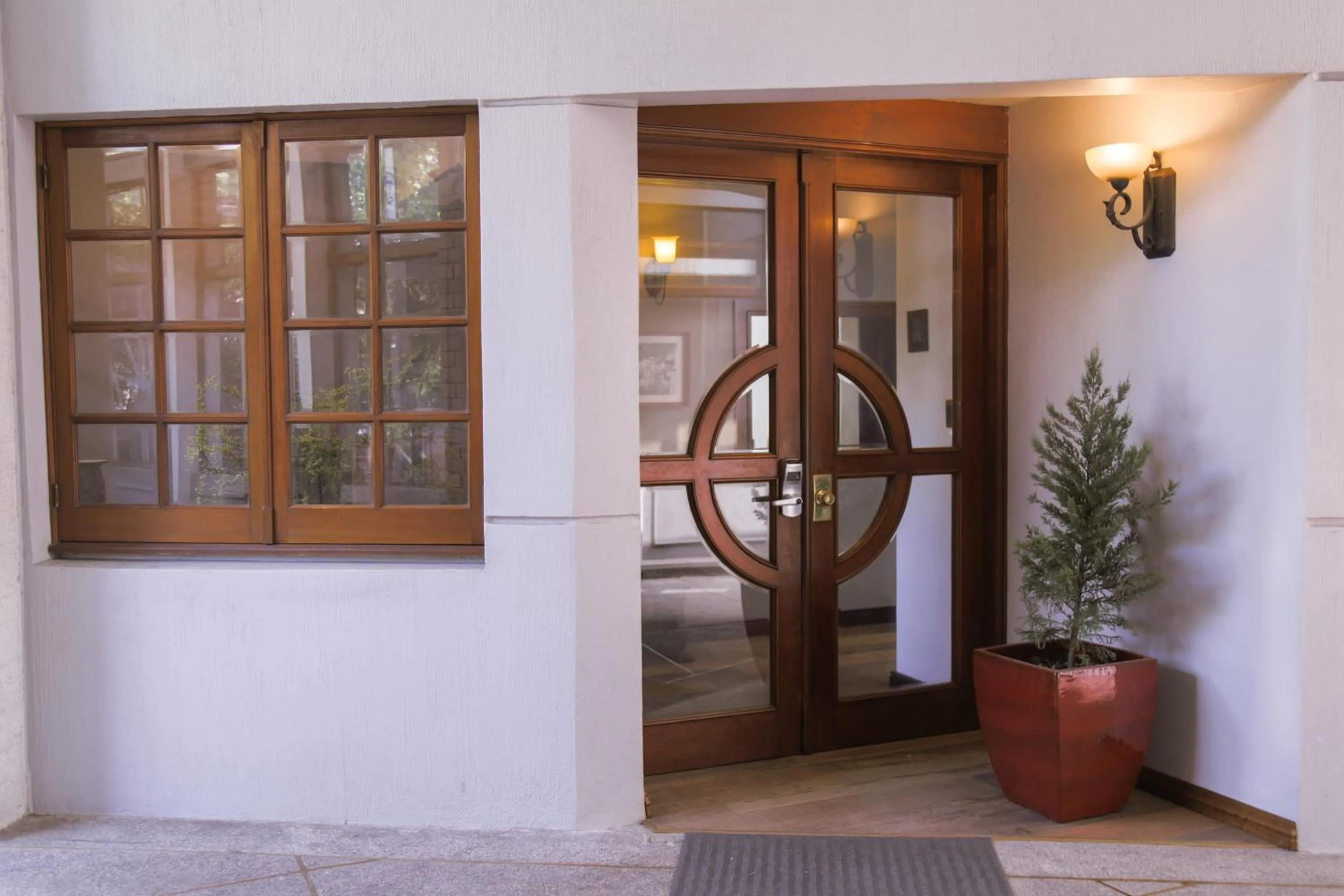 Lobby or reception in Hotel Residencia del Sol