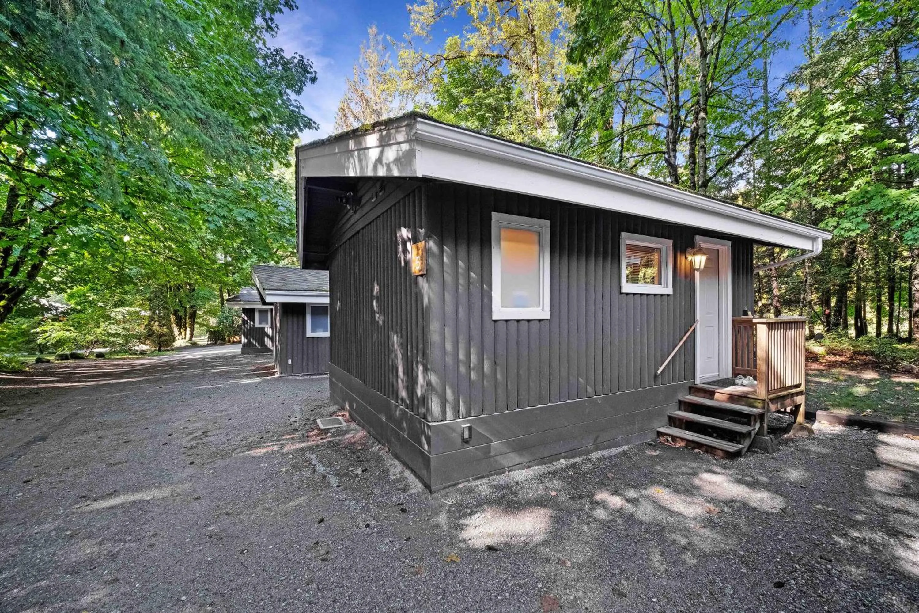 Property building in Sunwolf Riverside Cabins