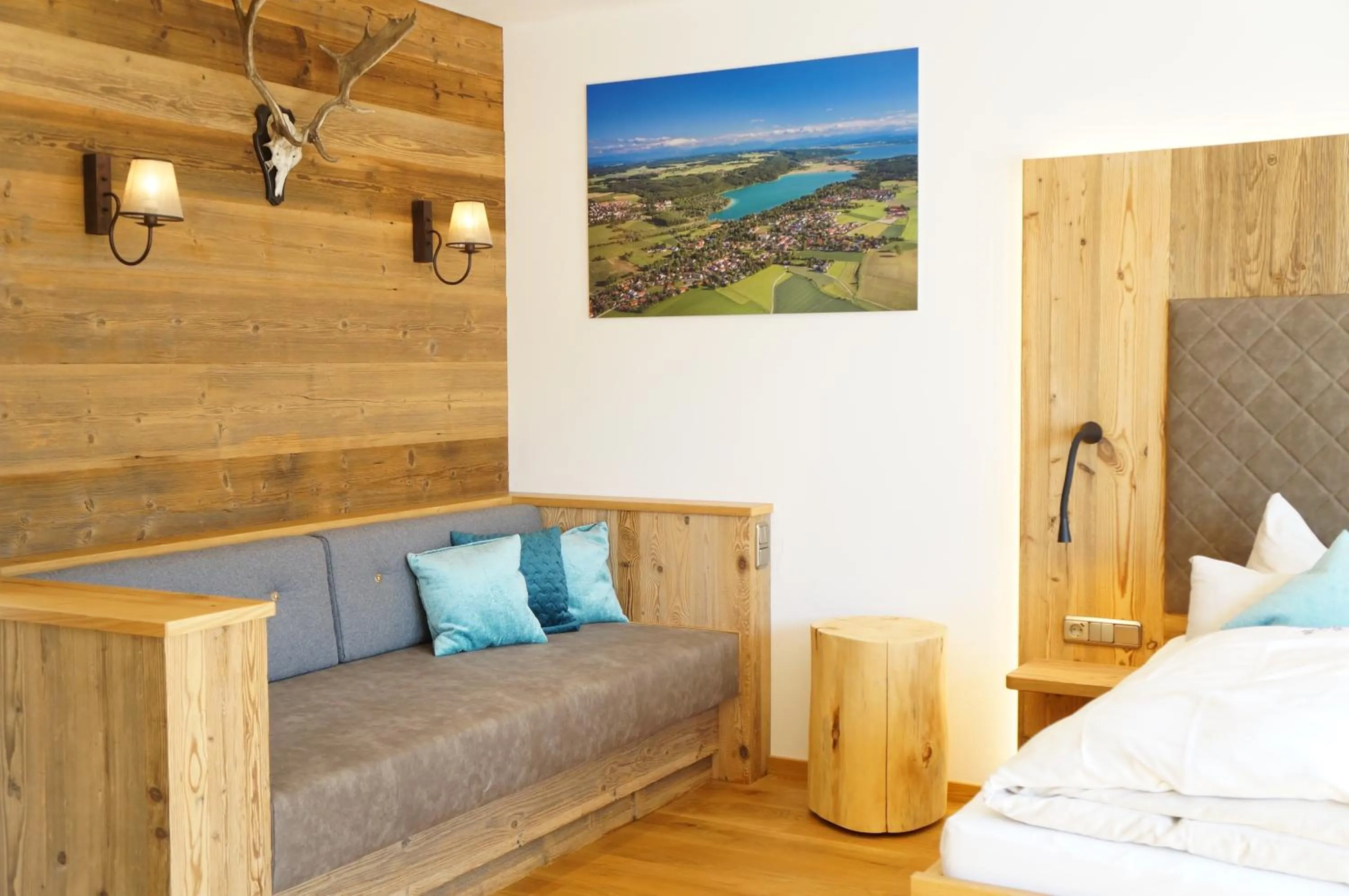 Bed in Der Obere Wirt zum Queri