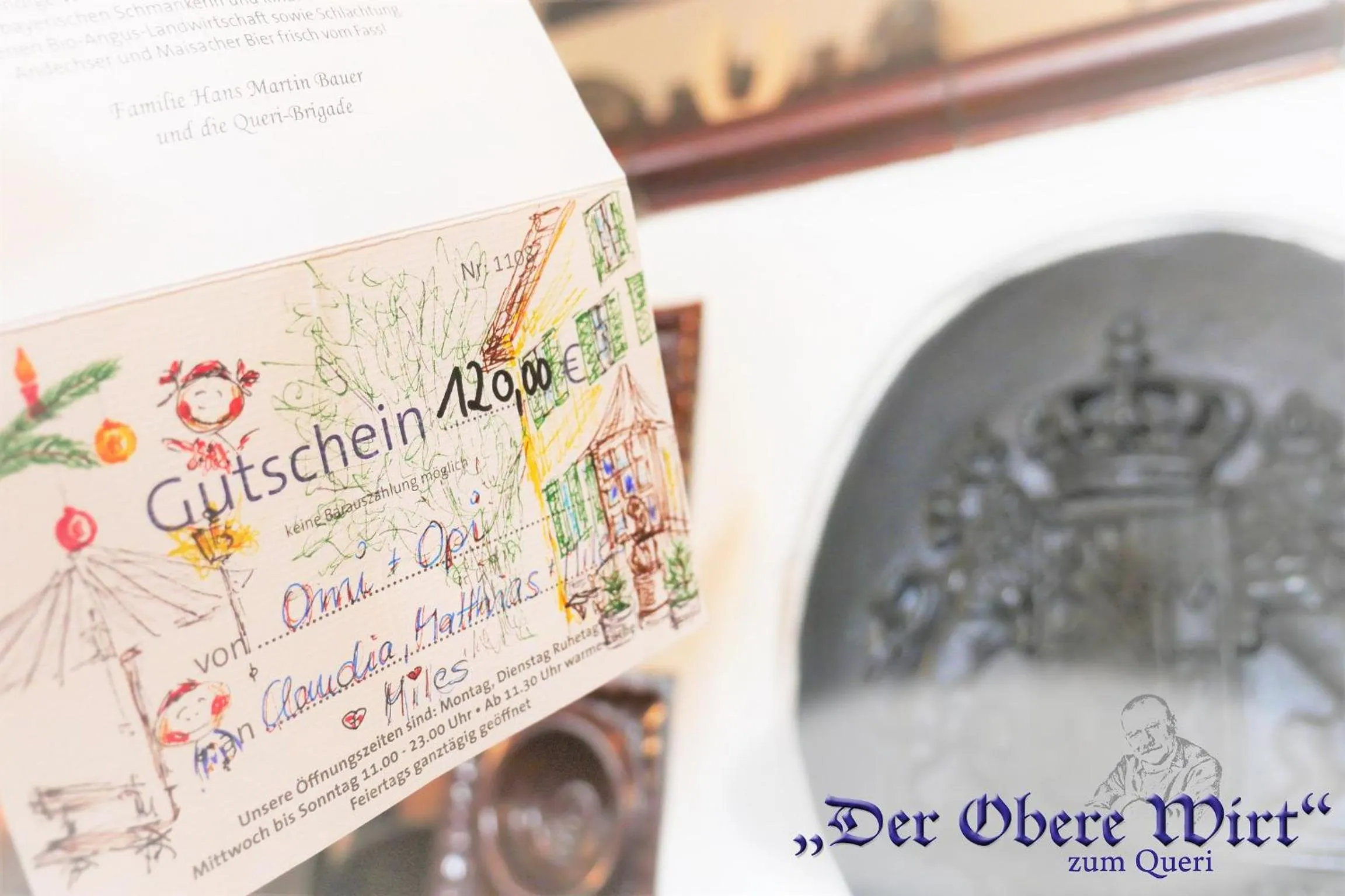 Logo/Certificate/Sign in Der Obere Wirt zum Queri