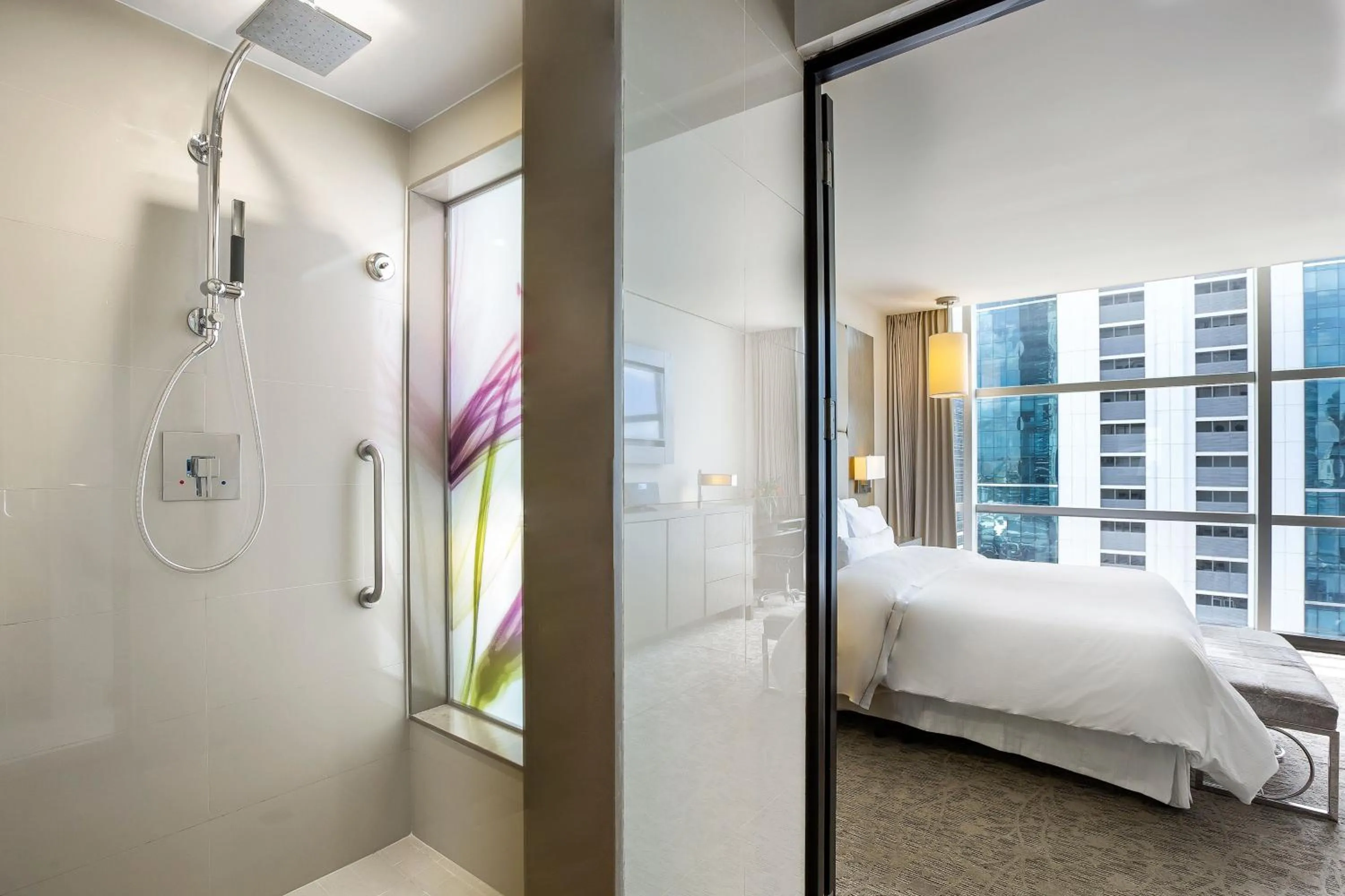 Bathroom, Bed in The Westin Panama