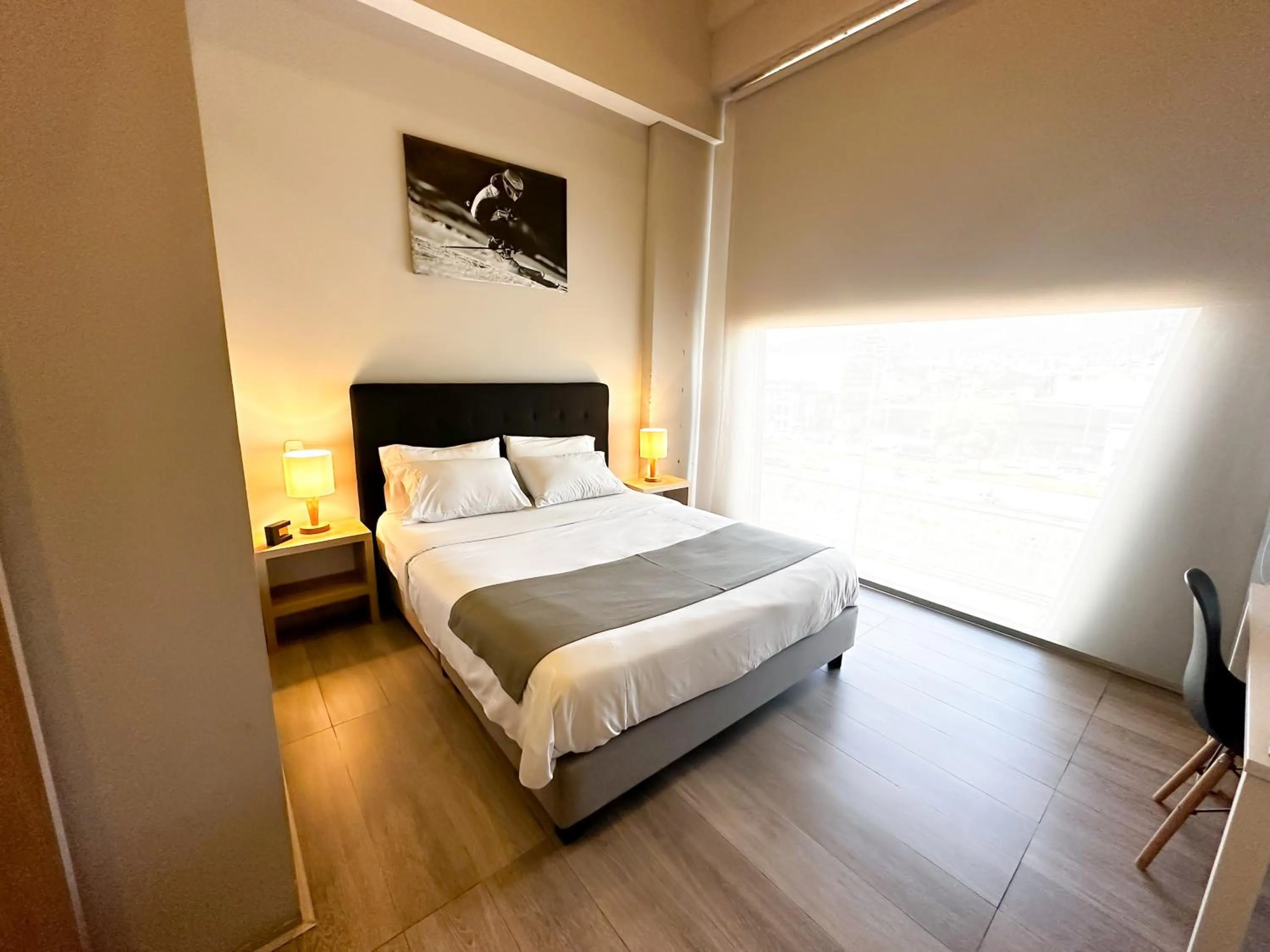 Bed in Hotel Arena Suites Movistar Arena