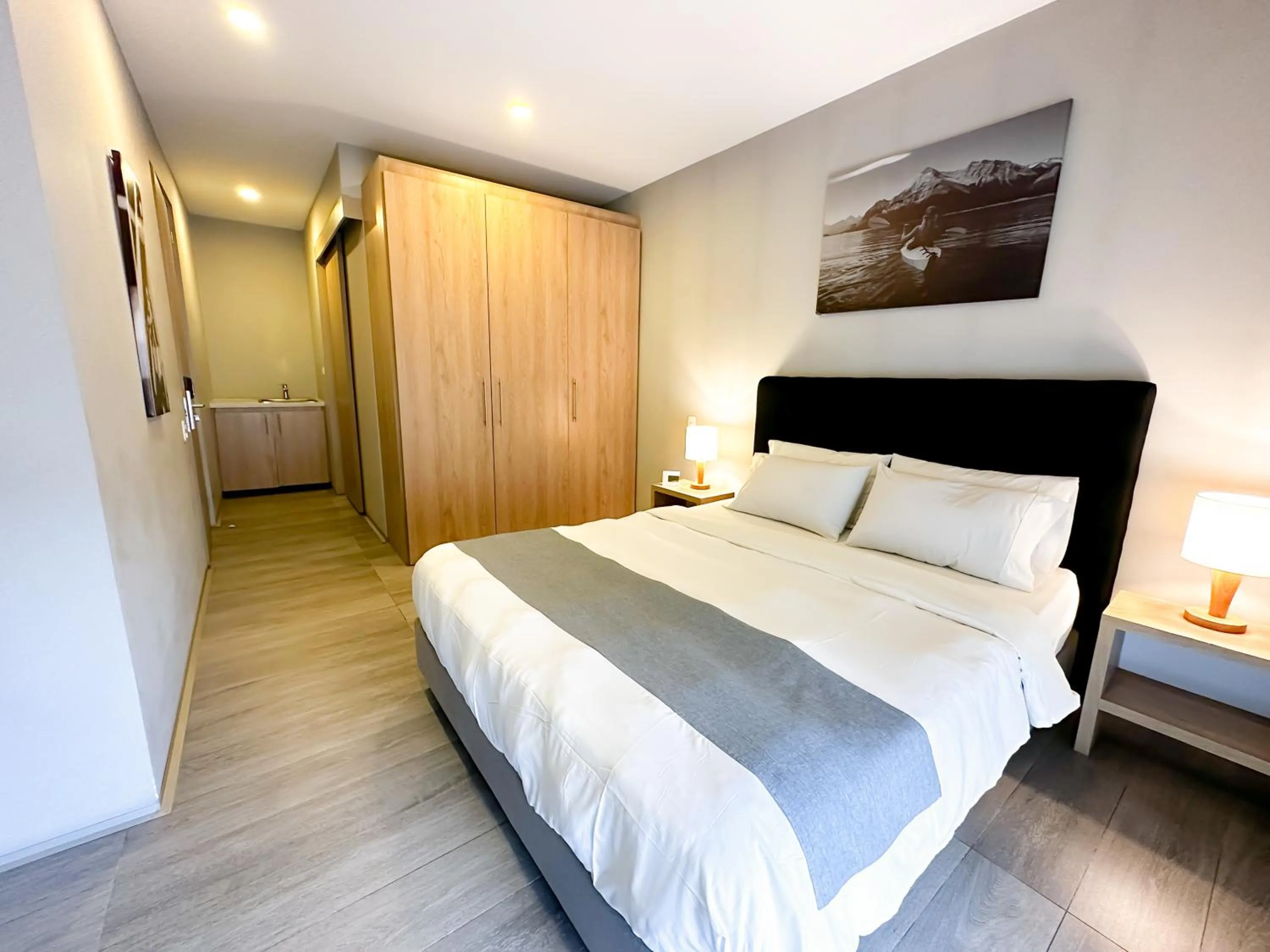 Bed in Hotel Arena Suites Movistar Arena