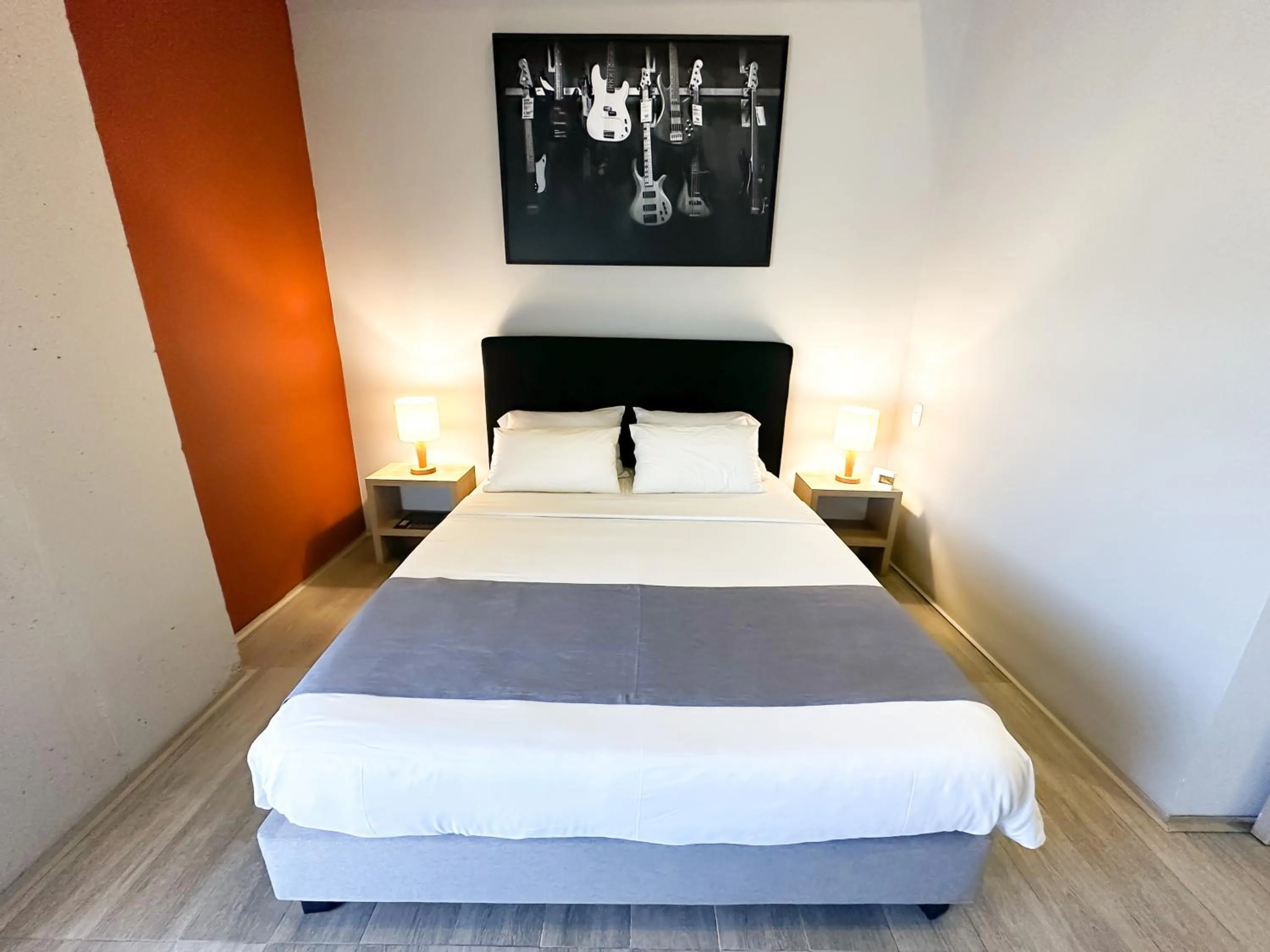 Bed in Hotel Arena Suites Movistar Arena