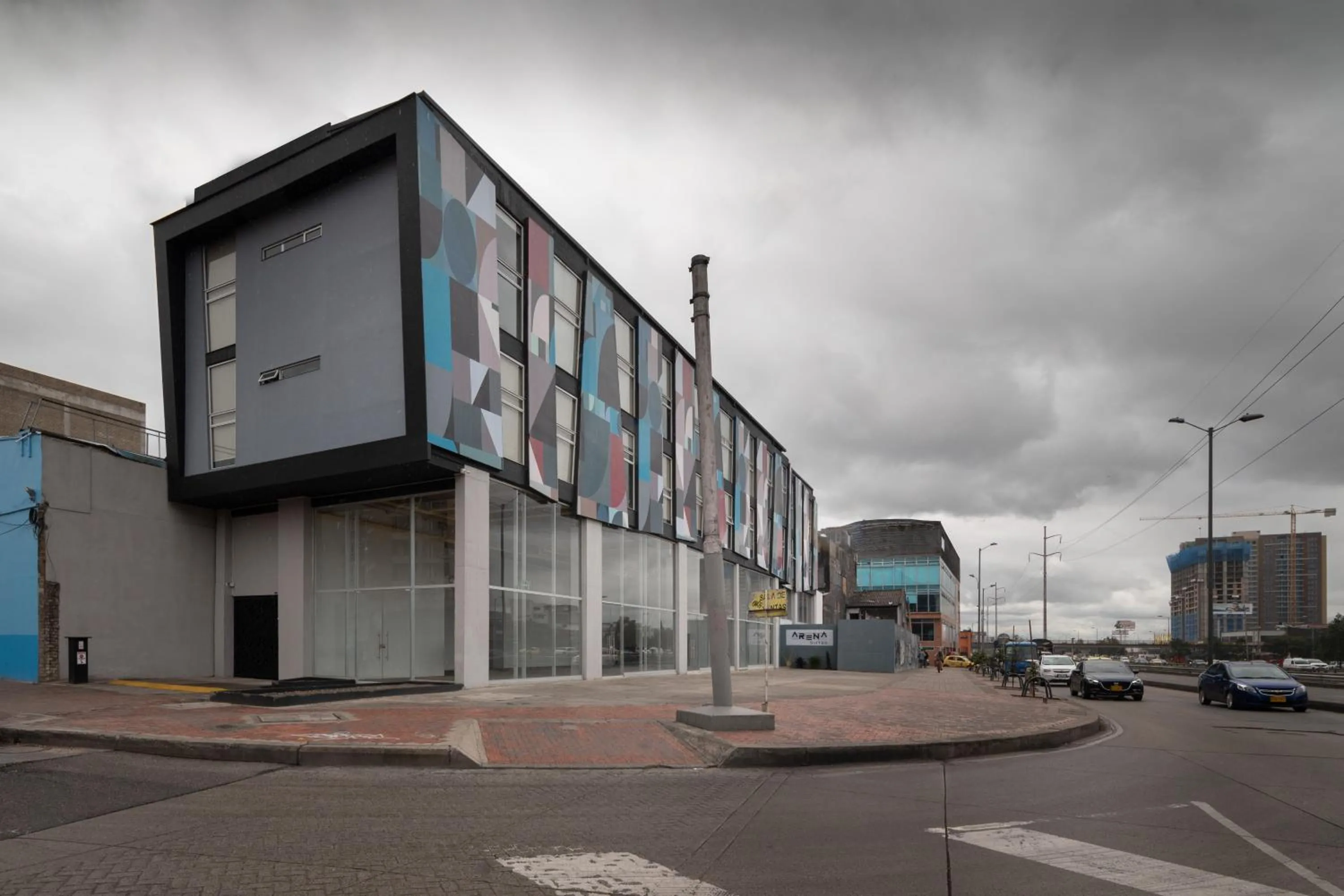 Property building in Hotel Arena Suites Movistar Arena