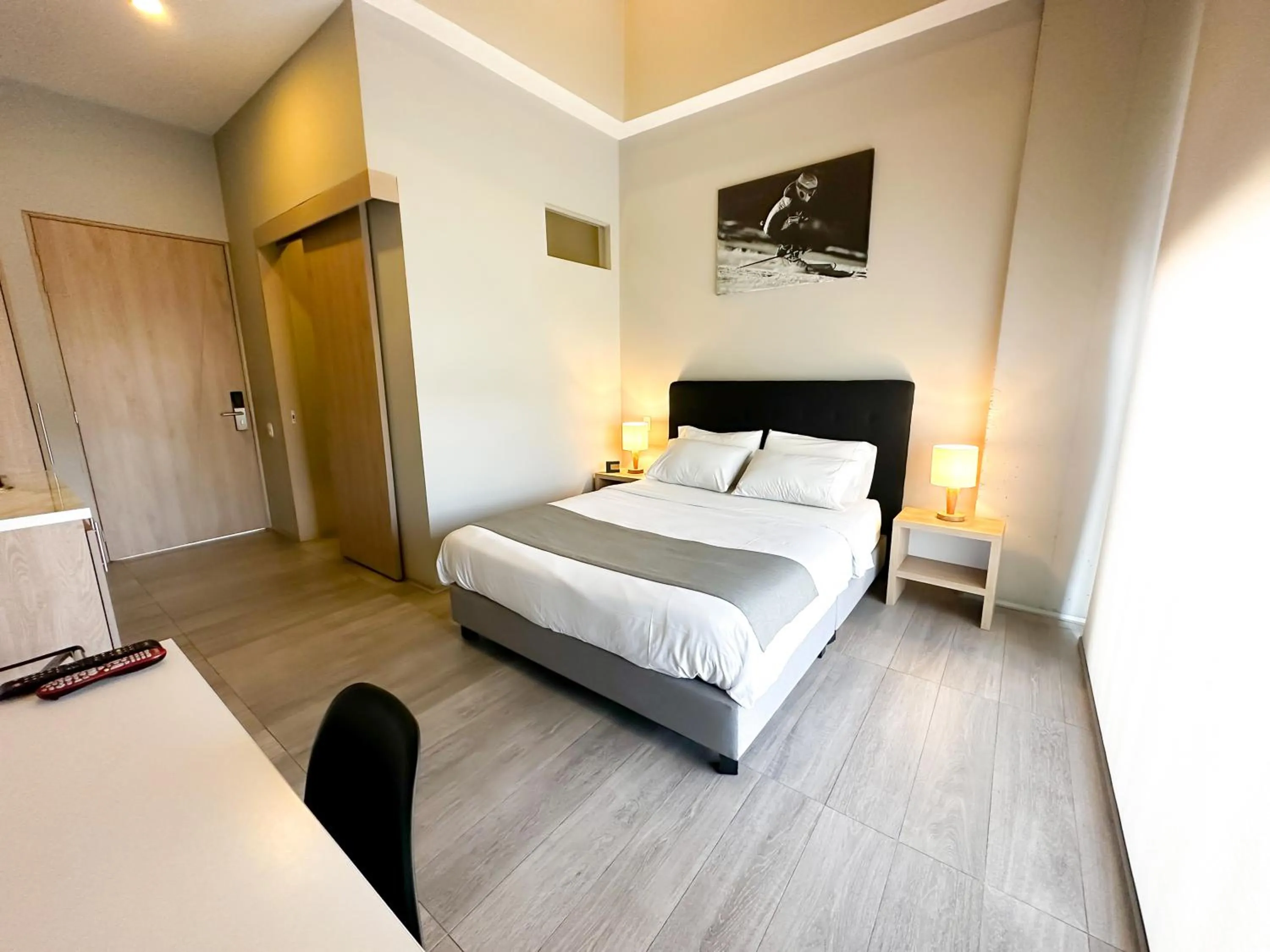 Bed in Hotel Arena Suites Movistar Arena