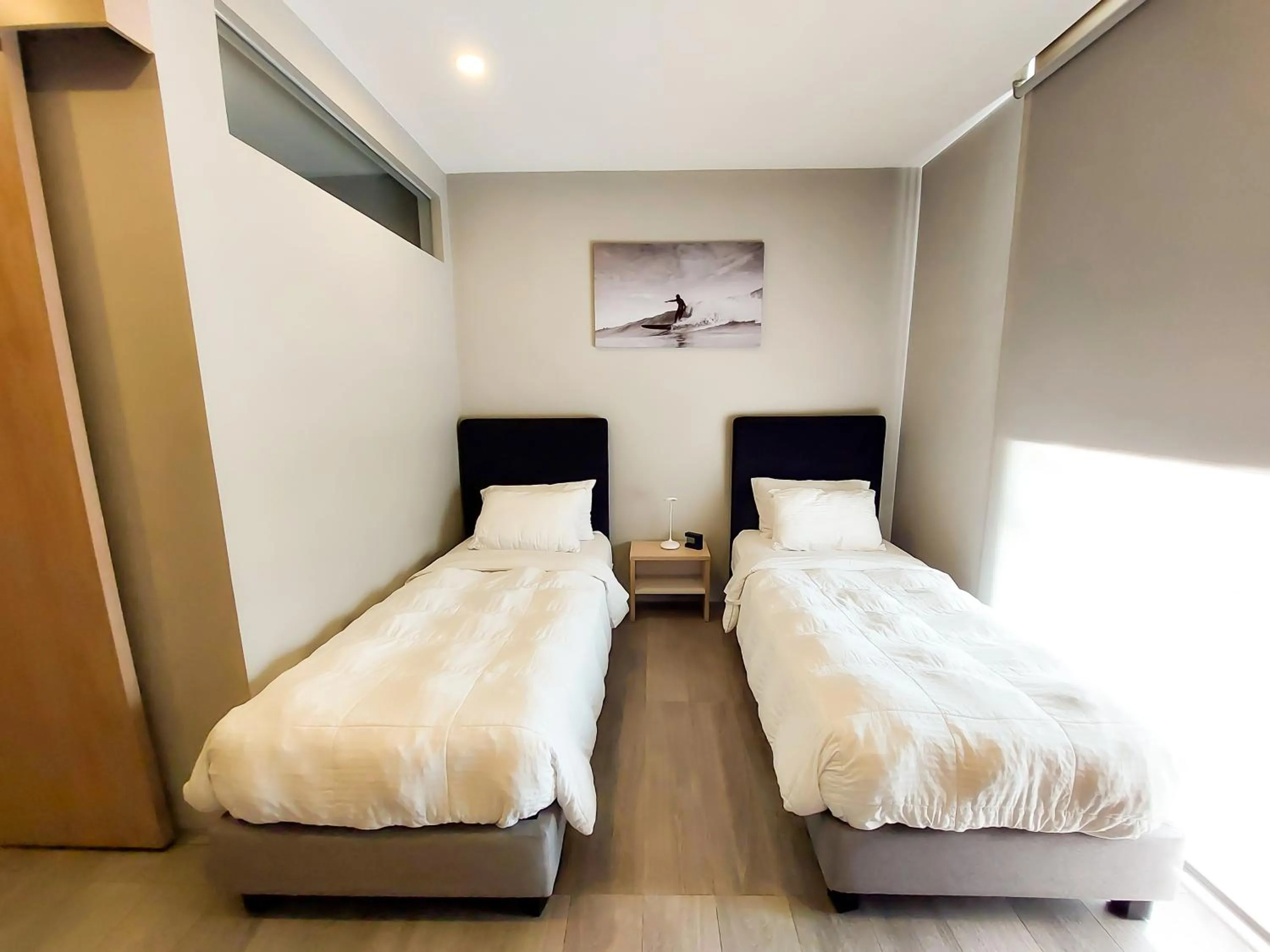 Bed in Hotel Arena Suites Movistar Arena