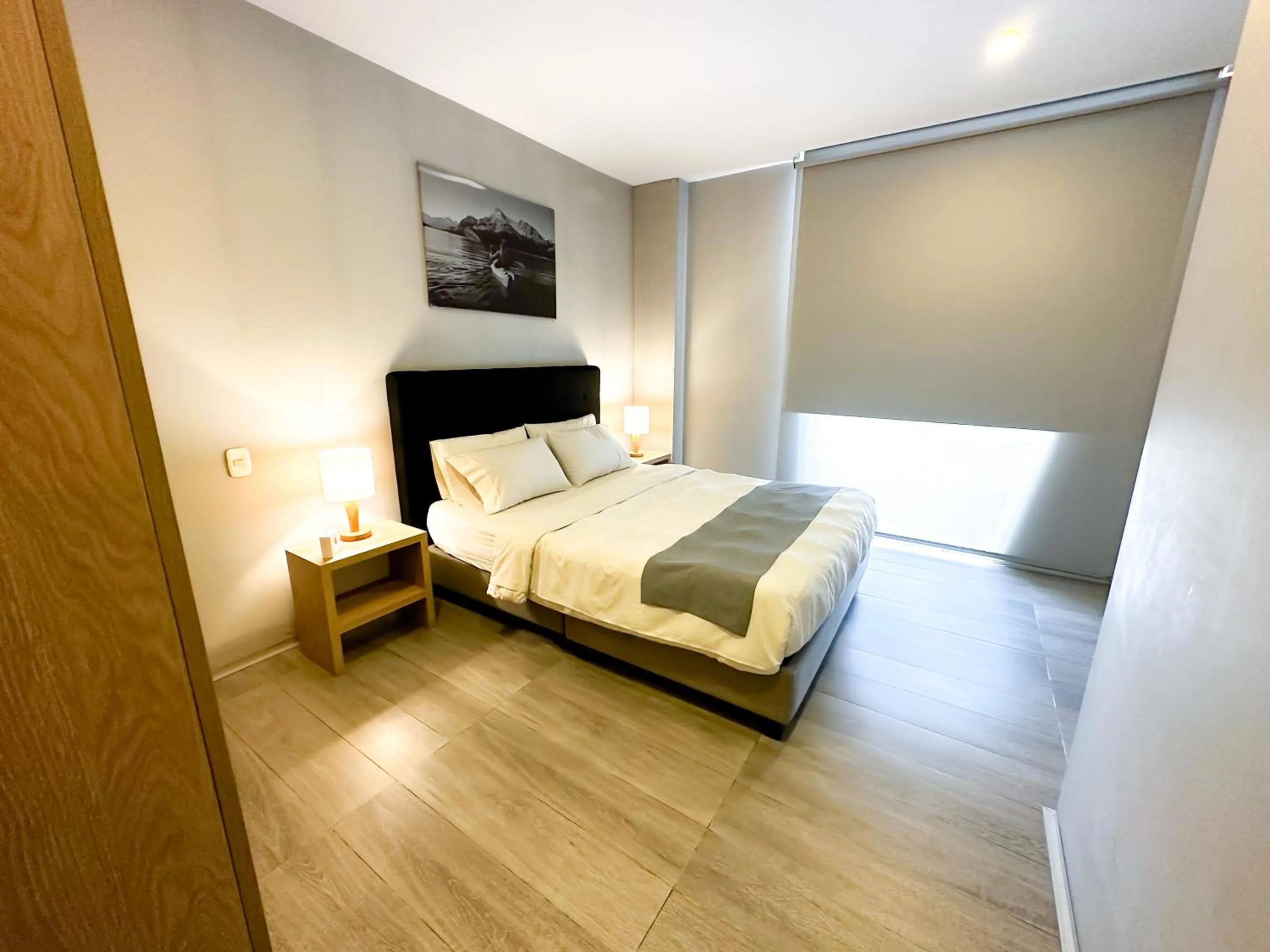 Bed in Hotel Arena Suites Movistar Arena