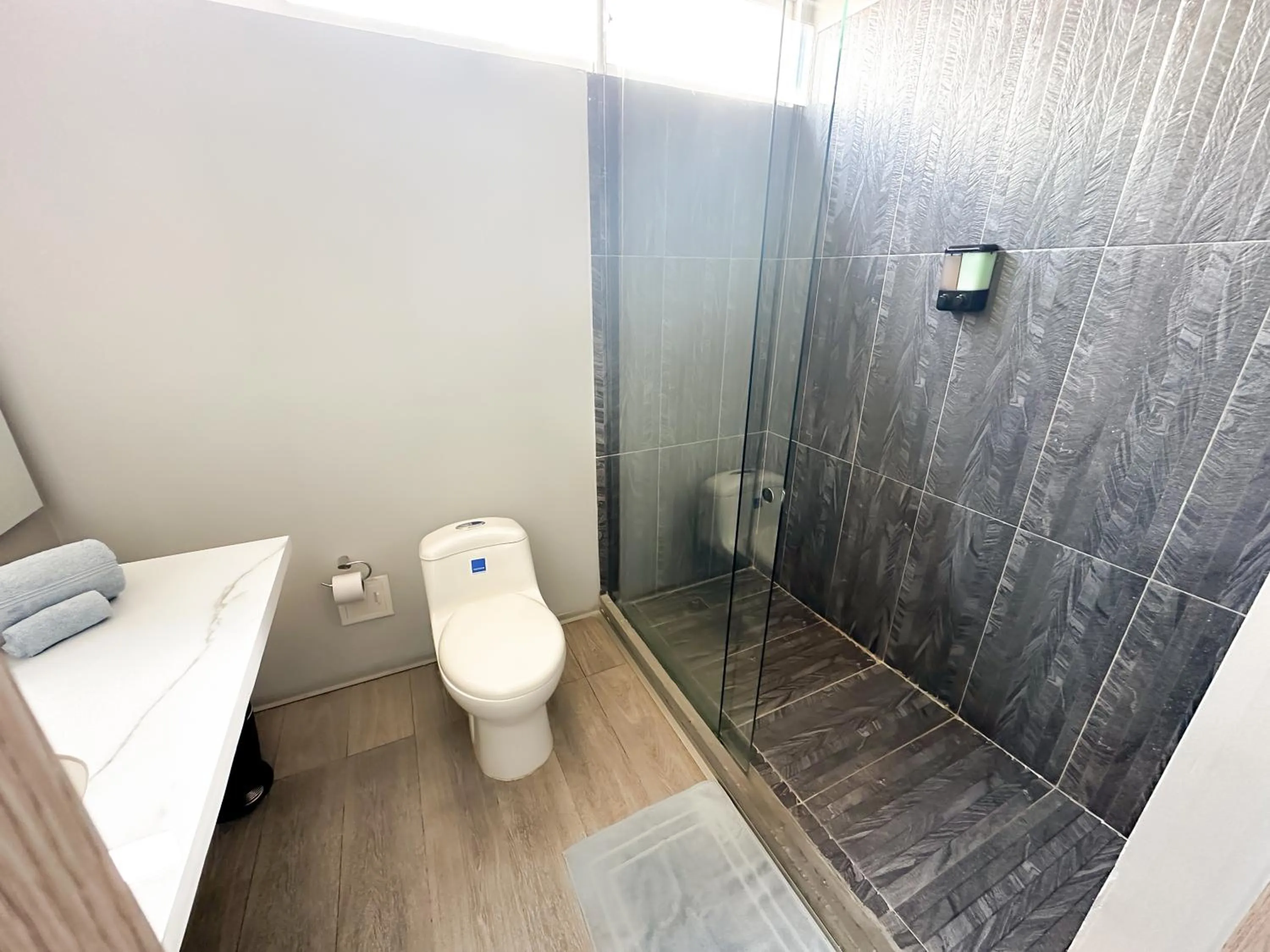 Shower in Hotel Arena Suites Movistar Arena