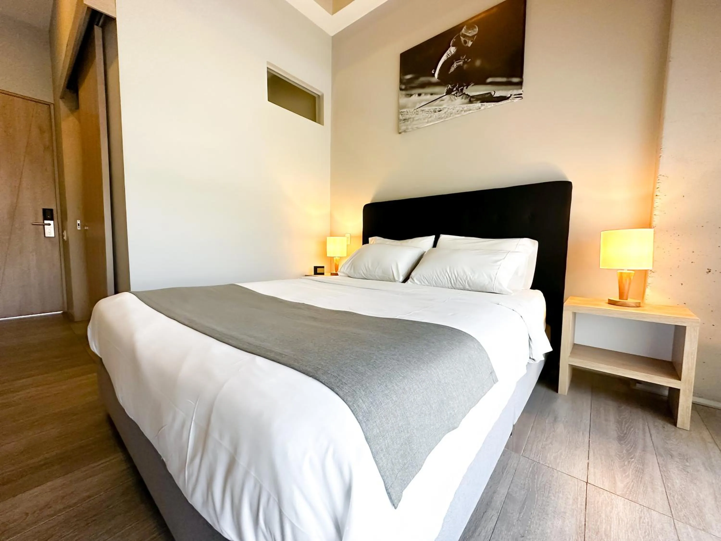 Bed in Hotel Arena Suites Movistar Arena