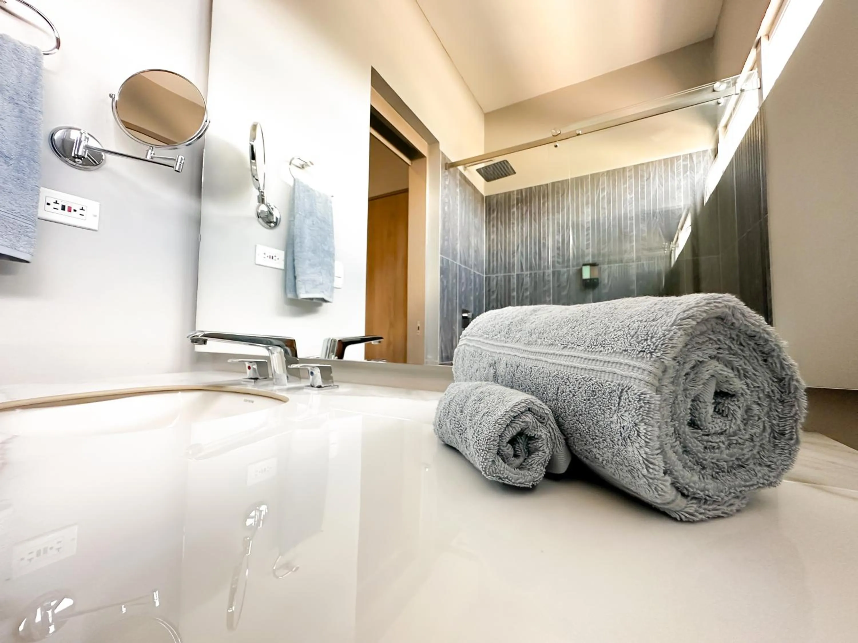 towels in Hotel Arena Suites Movistar Arena
