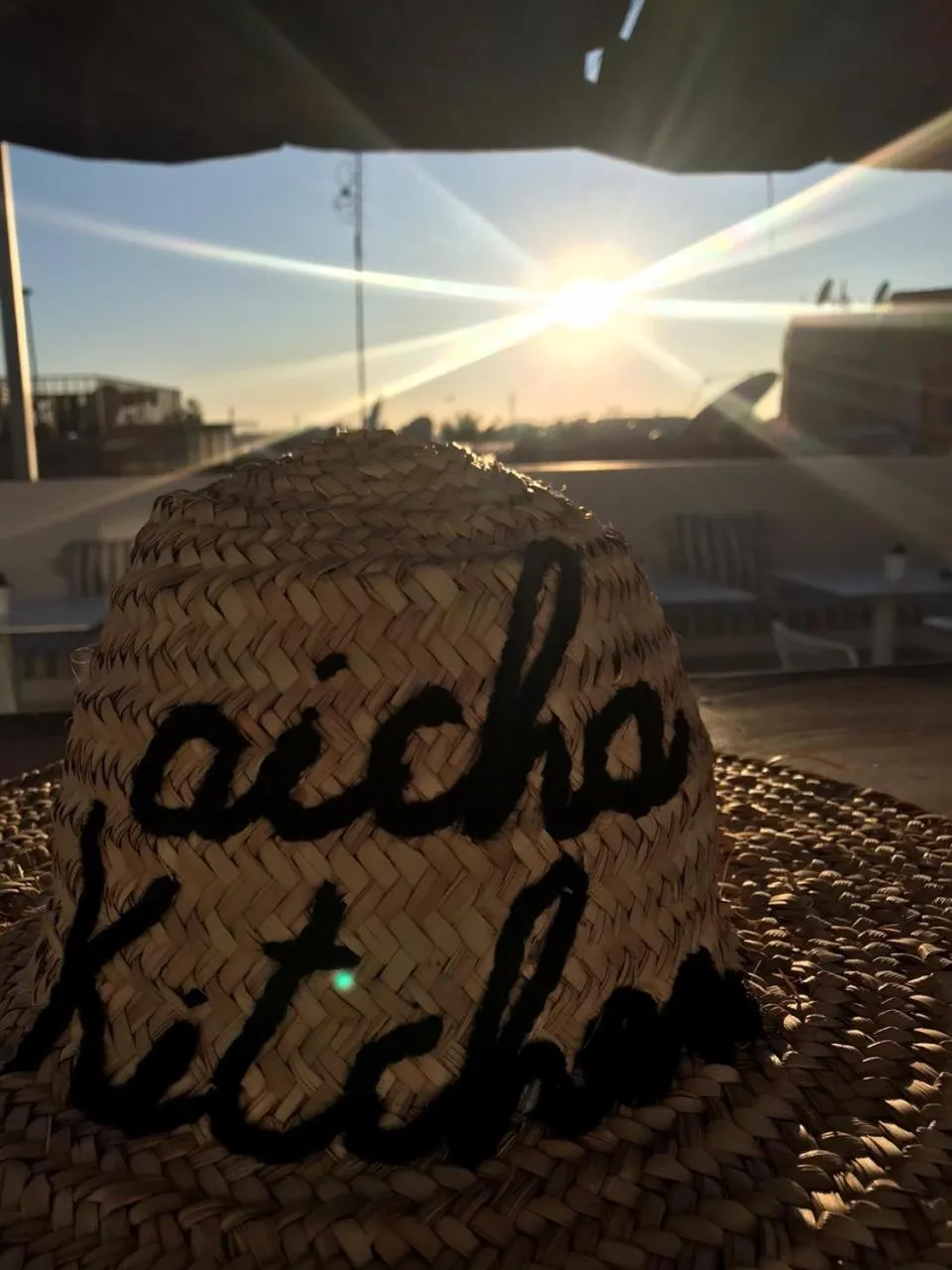 Sunrise in Riad Aïcha Kitchen