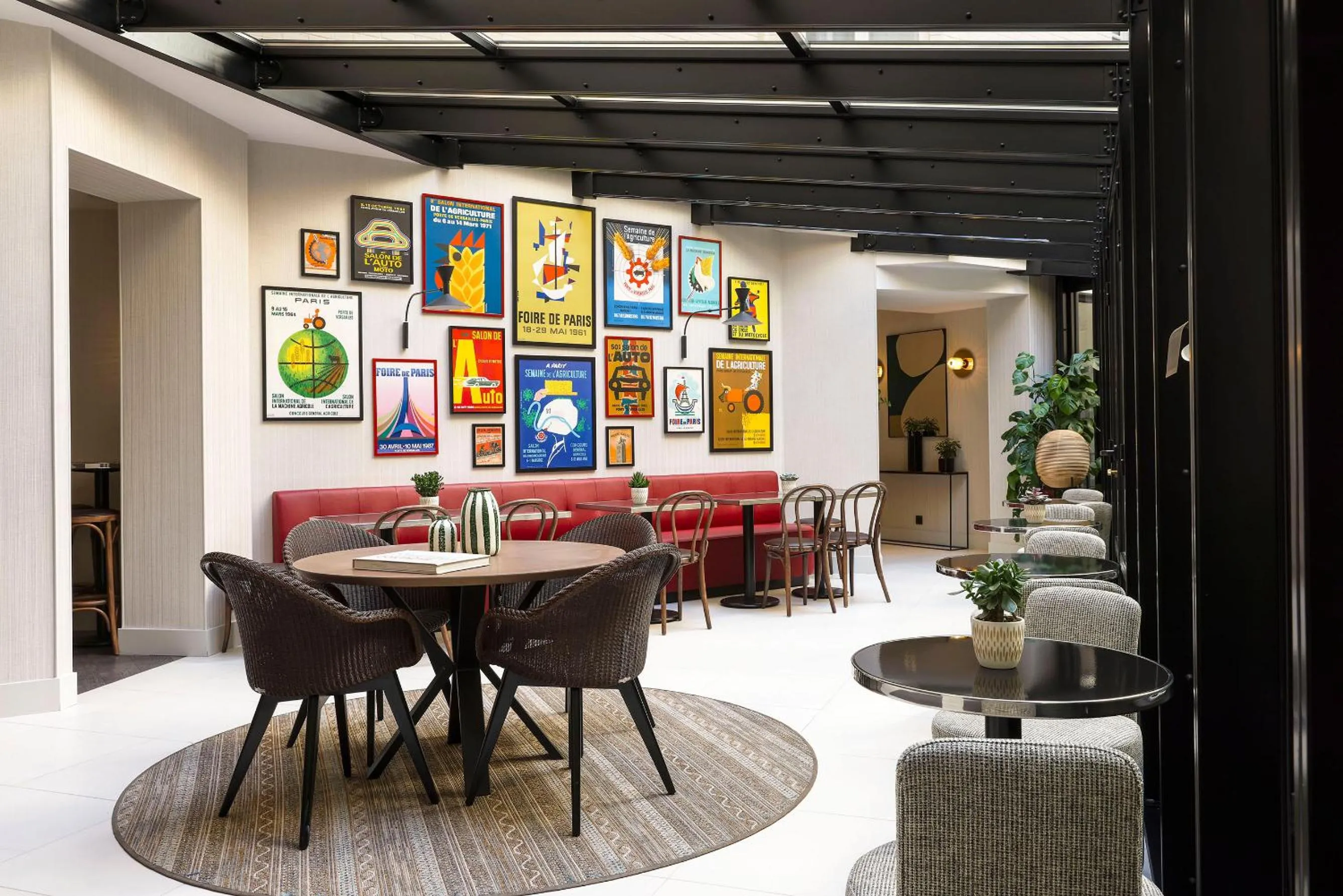 Living room in Hôtel Moderniste