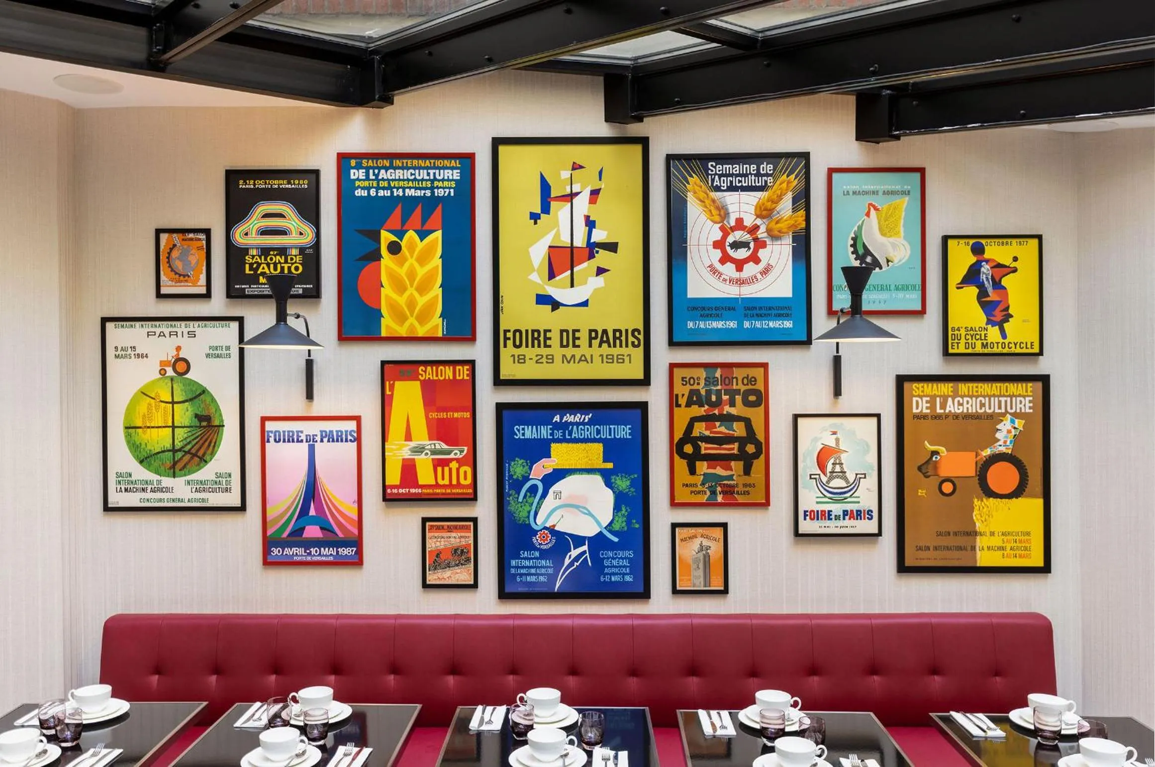 Living room in Hôtel Moderniste