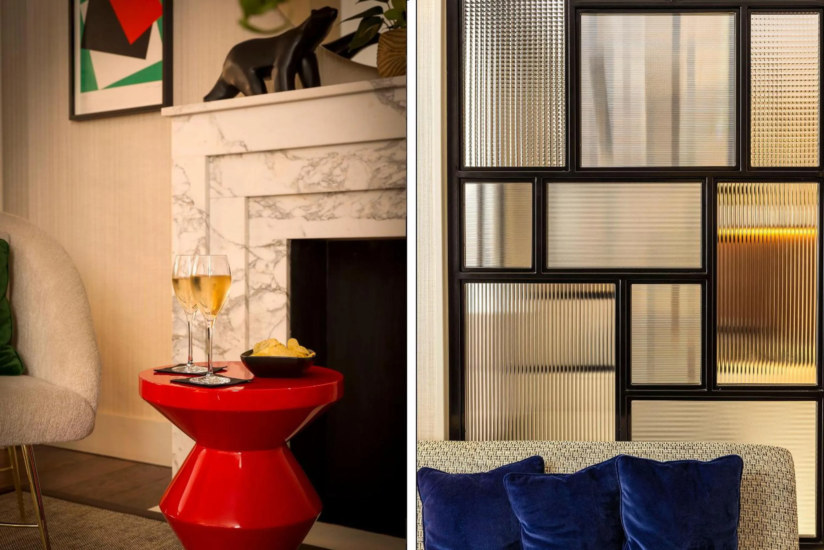 Lounge or bar in Hôtel Moderniste