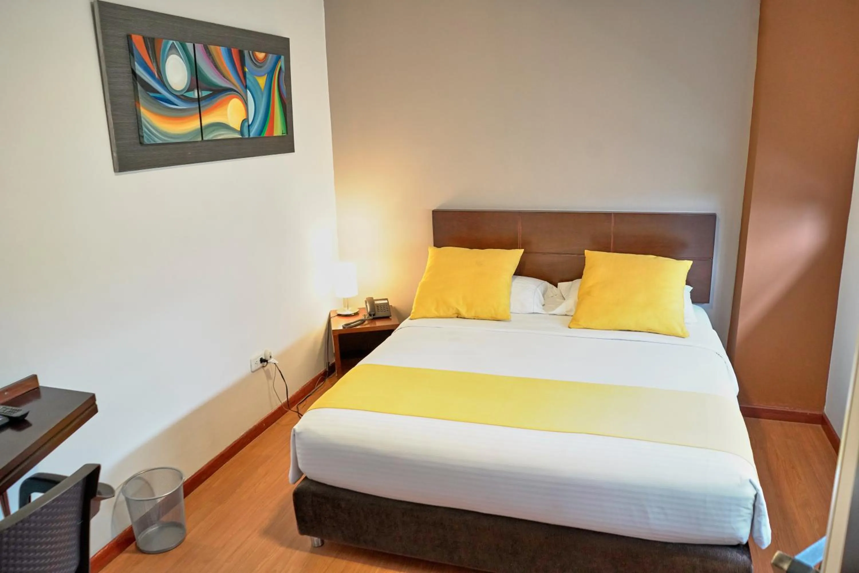 air conditioner, Bed in Hotel Volare