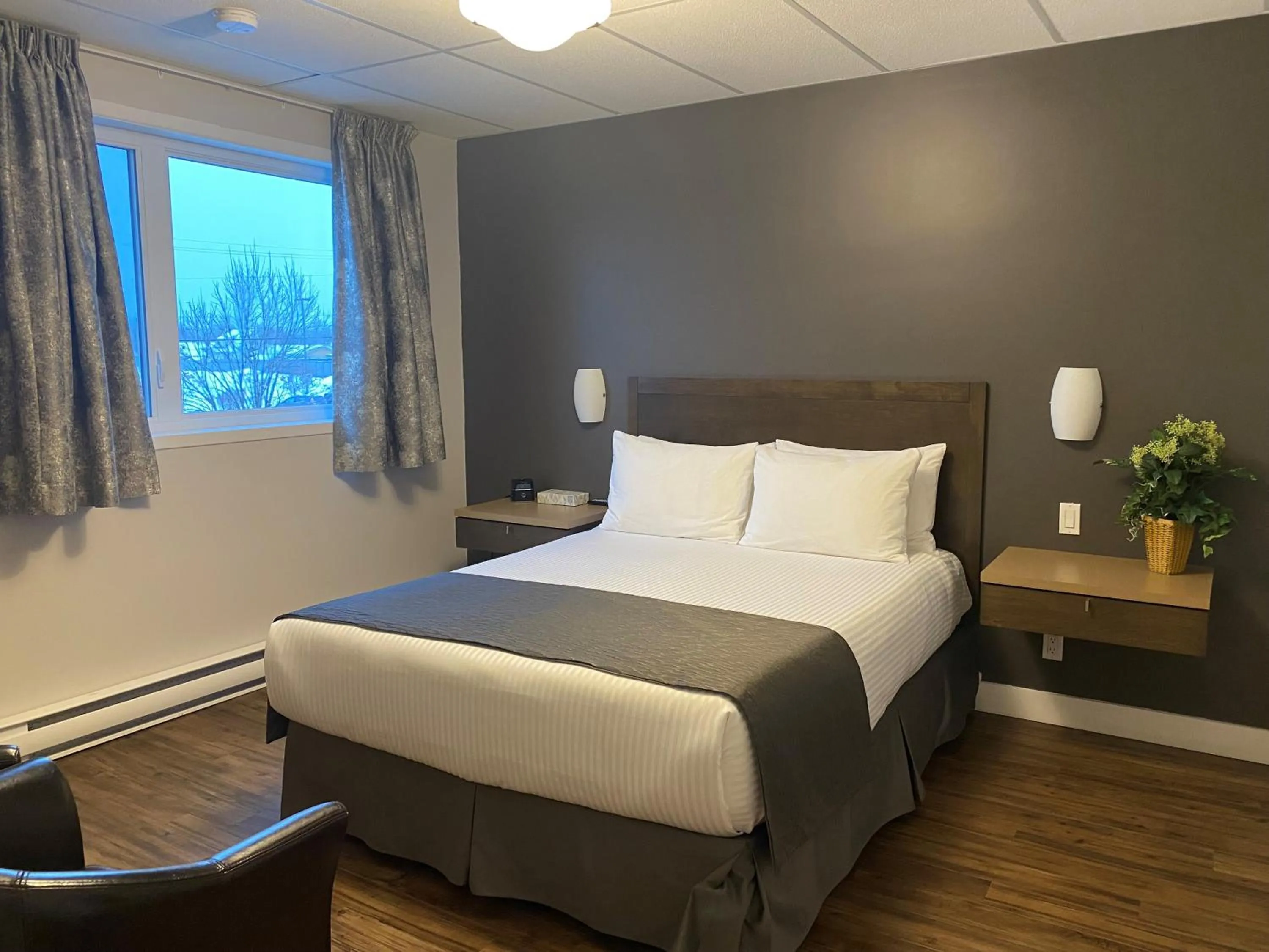 Bed in Hôtel Centre-Ville