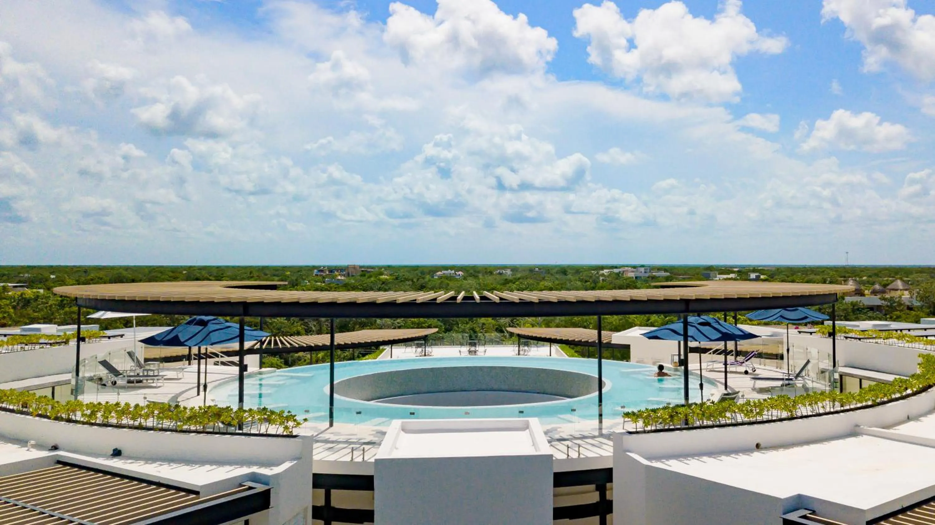 Pool view in The Panoramic By Xperience Hotels