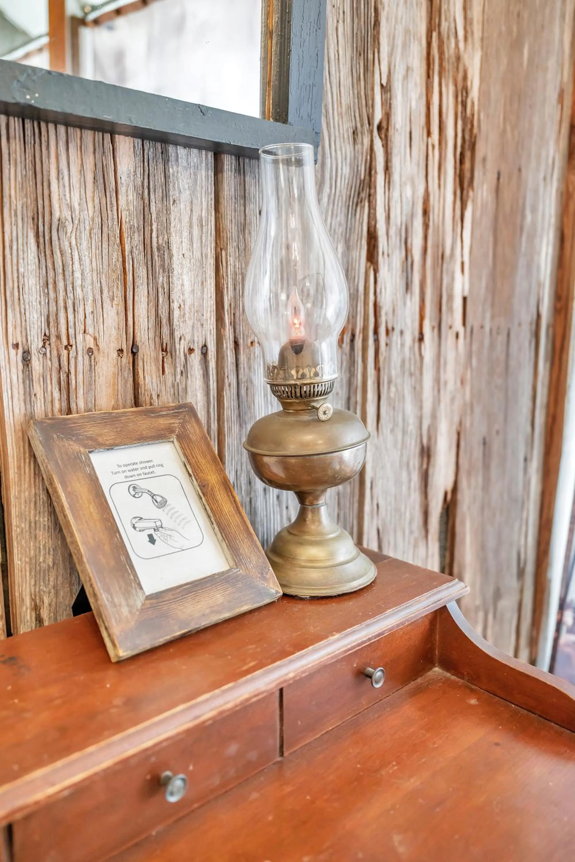 Decorative detail in Full Moon Inn