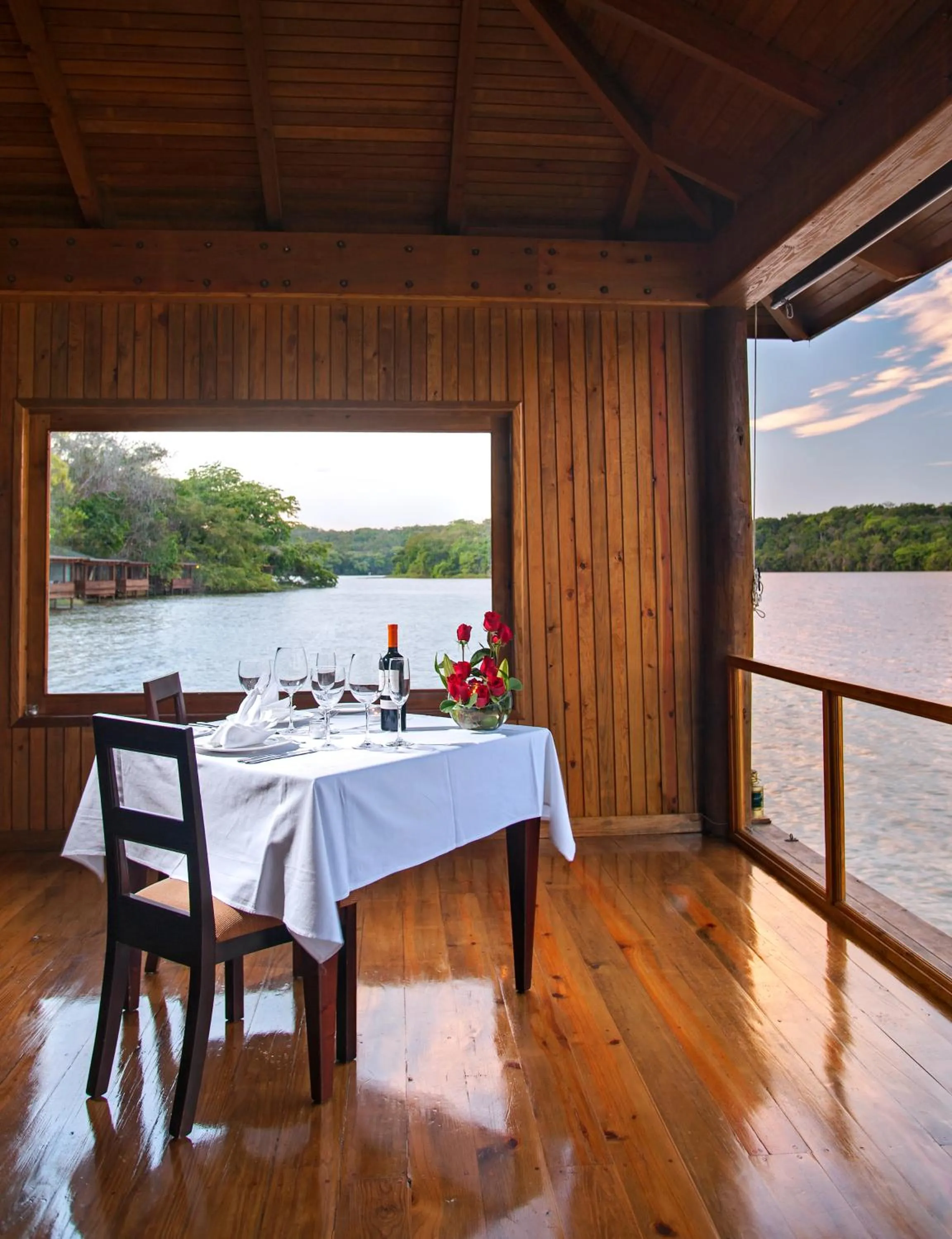 Bird's eye view in Las Lagunas Boutique Hotel