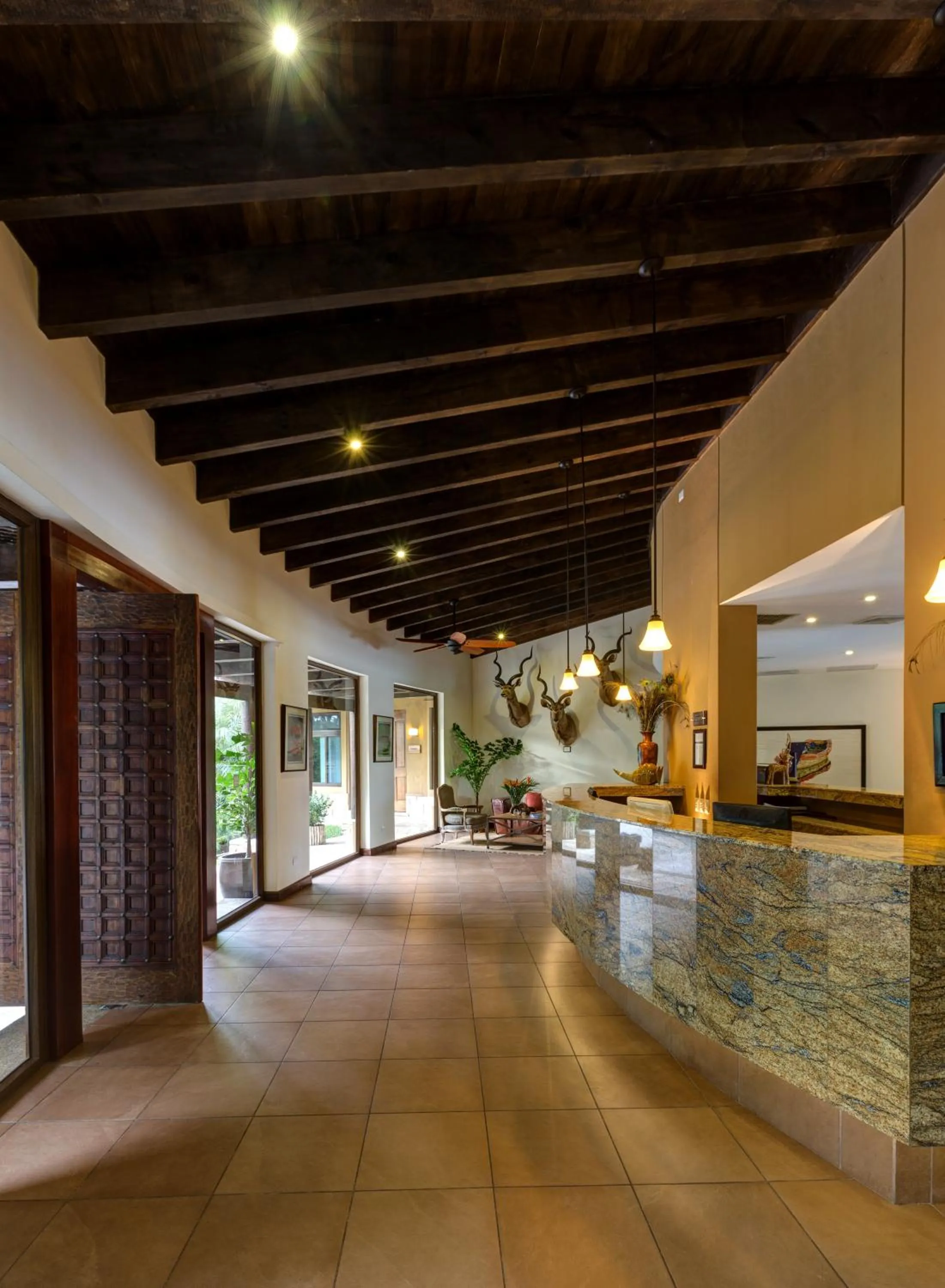 Facade/entrance in Las Lagunas Boutique Hotel