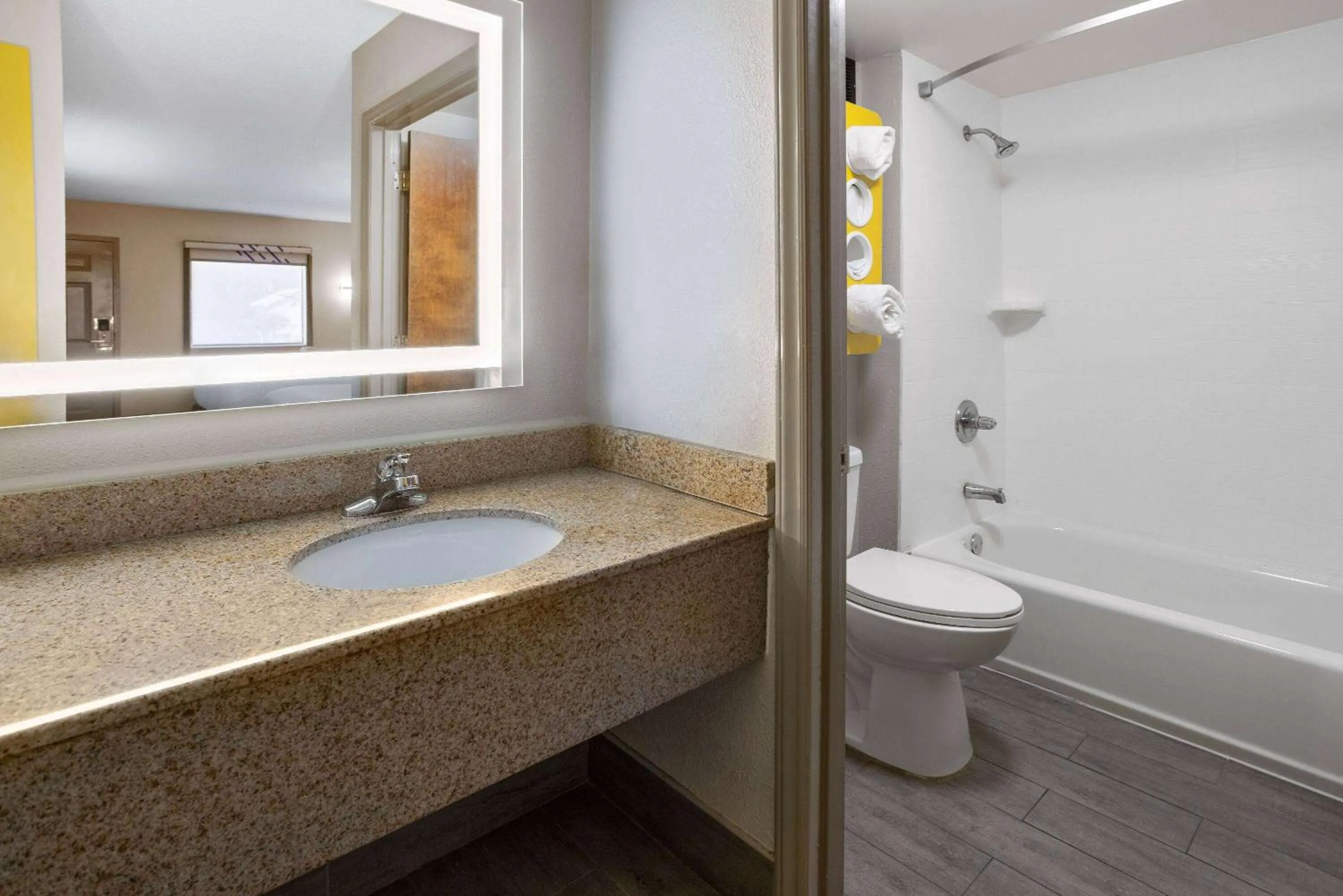 Bathroom in Days Inn by Wyndham Acworth