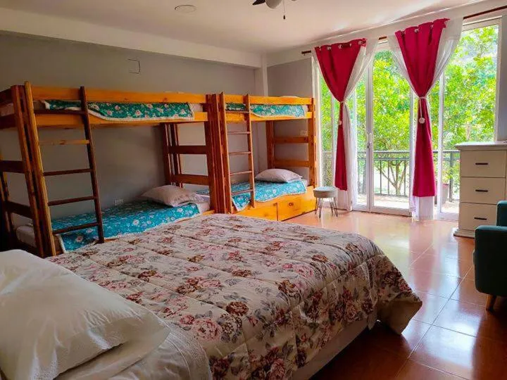 Bed in Zoila's Suite Escape