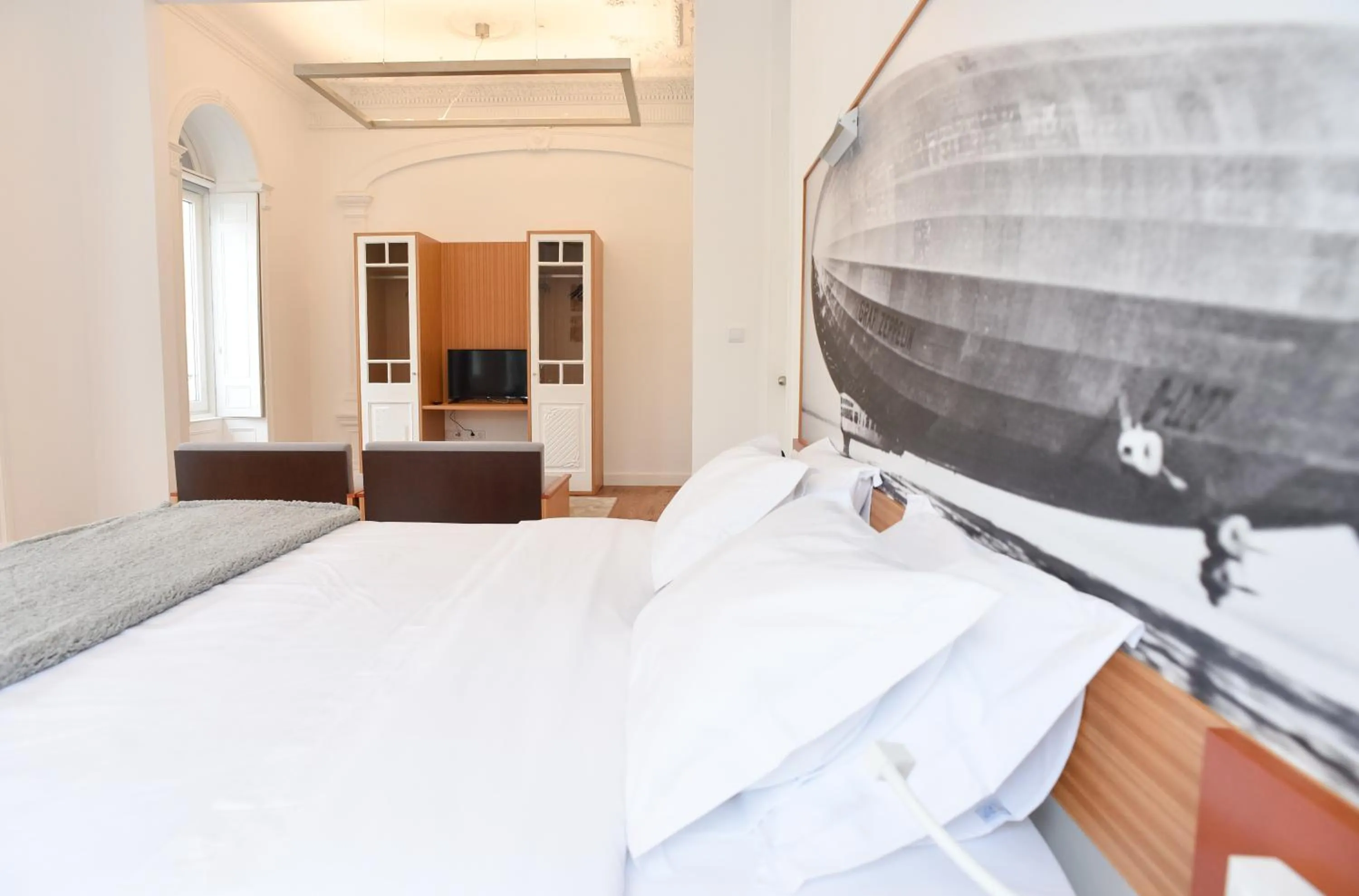 Decorative detail, Bed in Internacional Azores Boutique