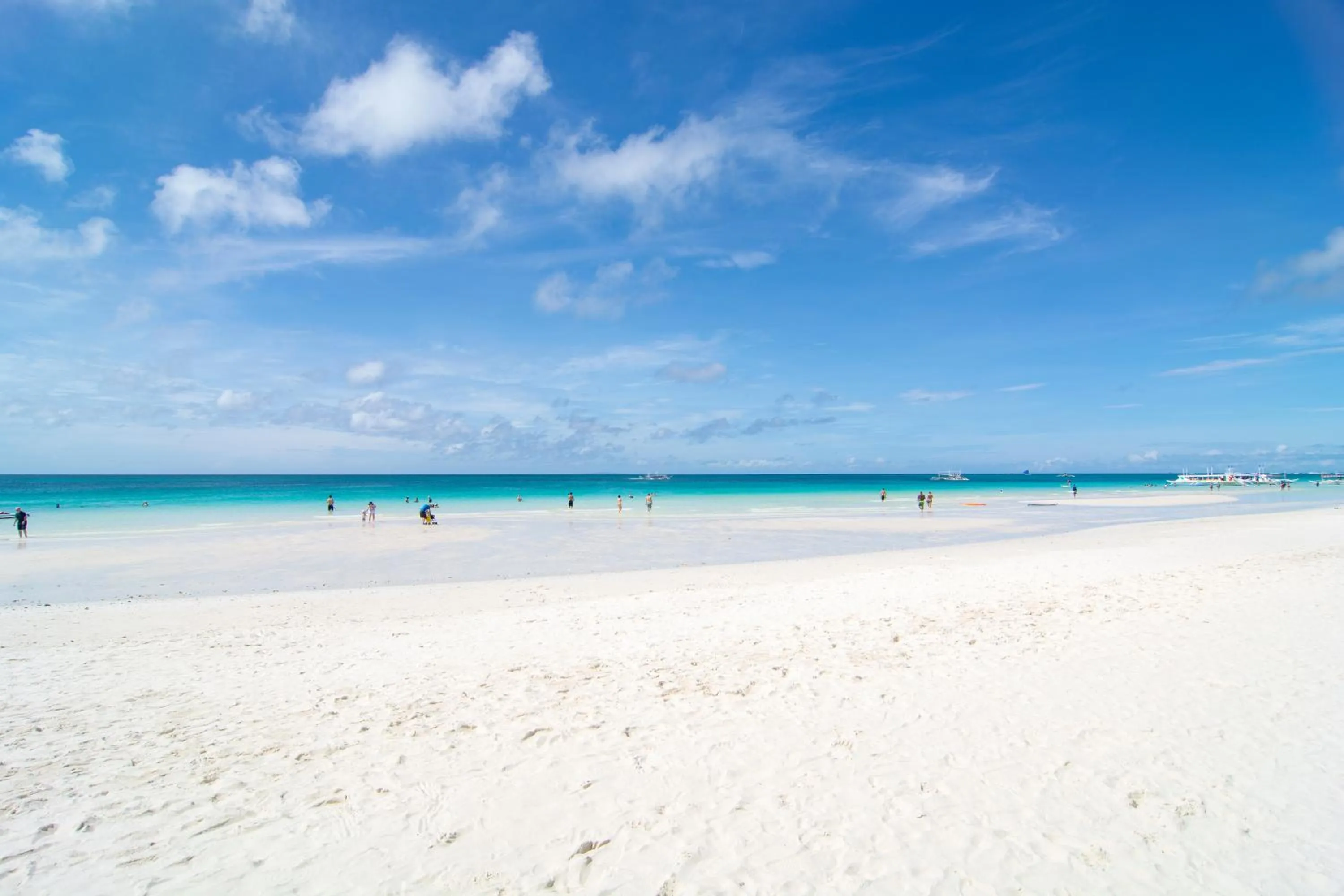 Natural landscape in The District Boracay
