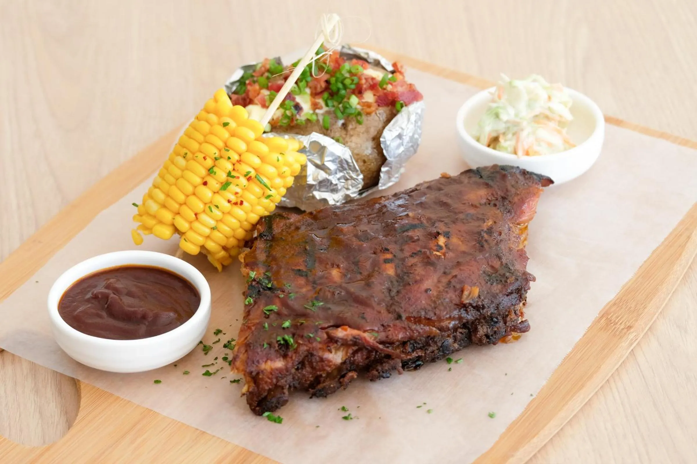 Food and drinks in The District Boracay