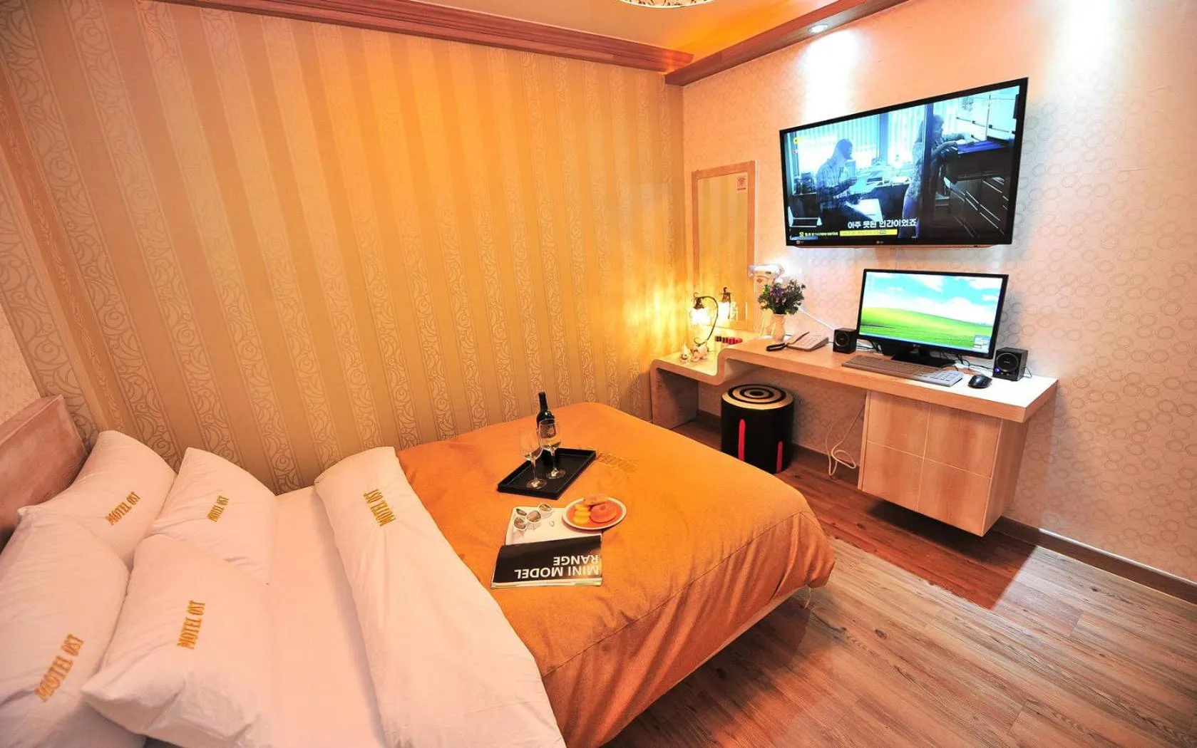 Bed in Inje OST Motel