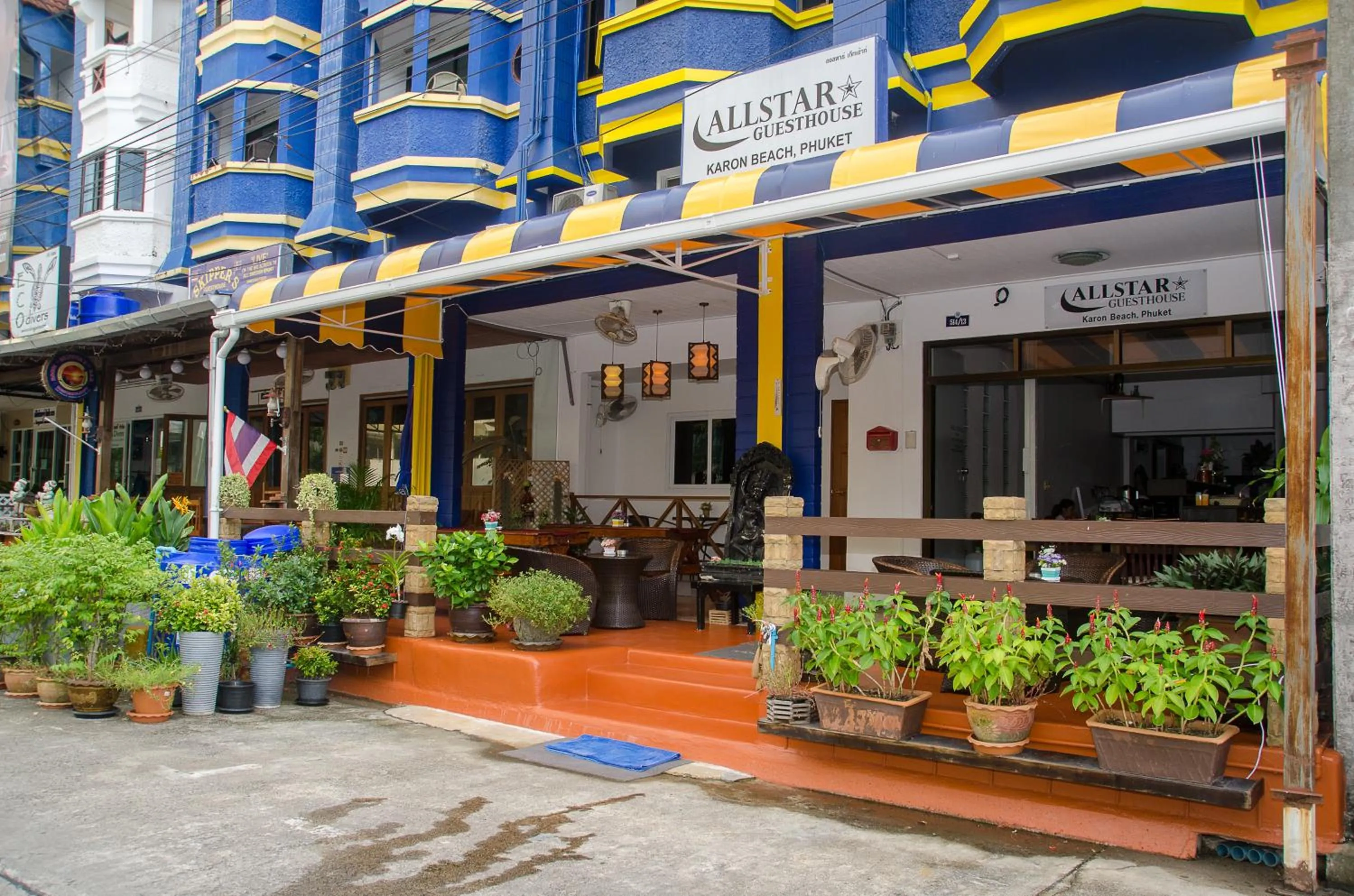 Facade/entrance in Allstar Guesthouse