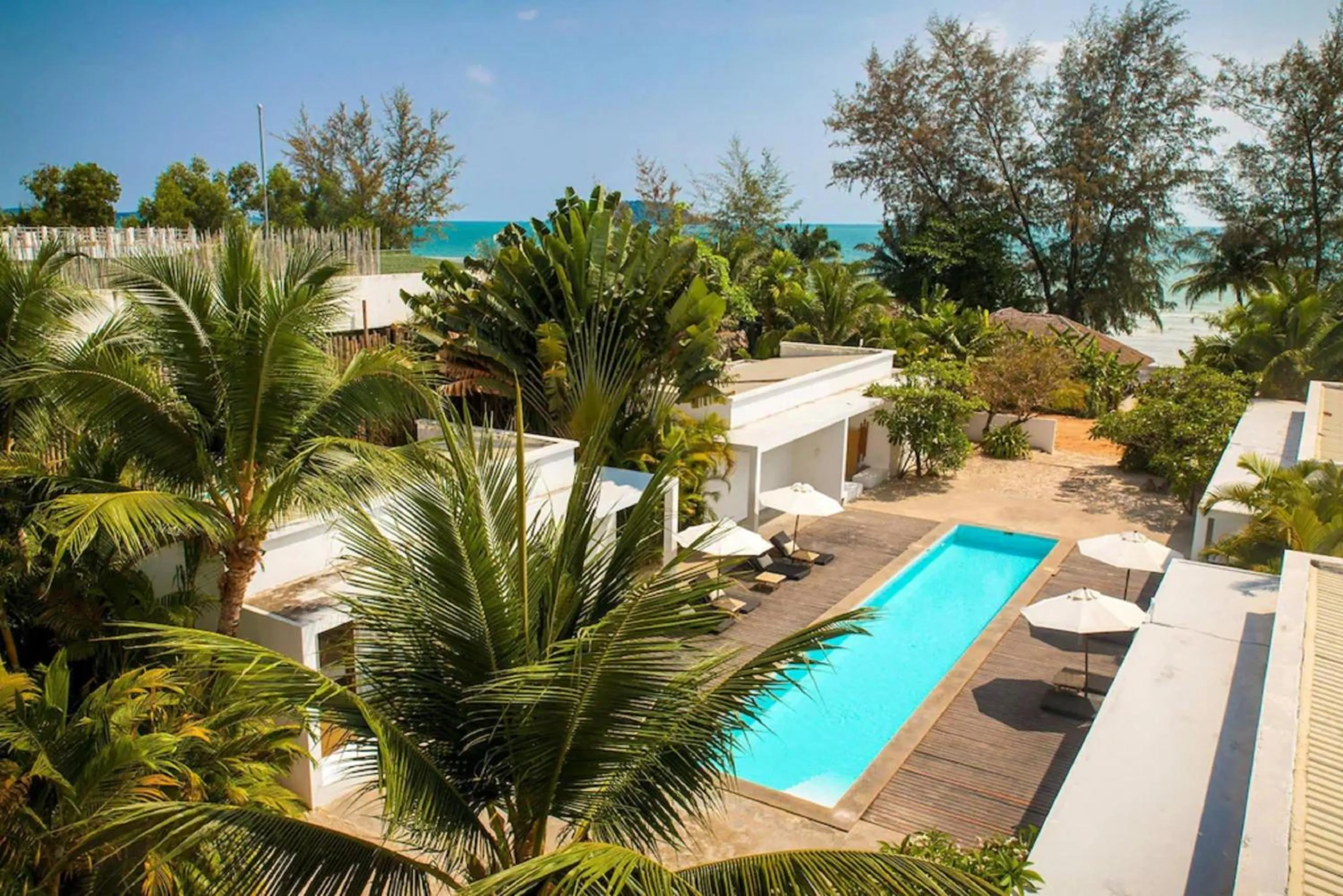 Swimming pool in Mittali Beach Hotel