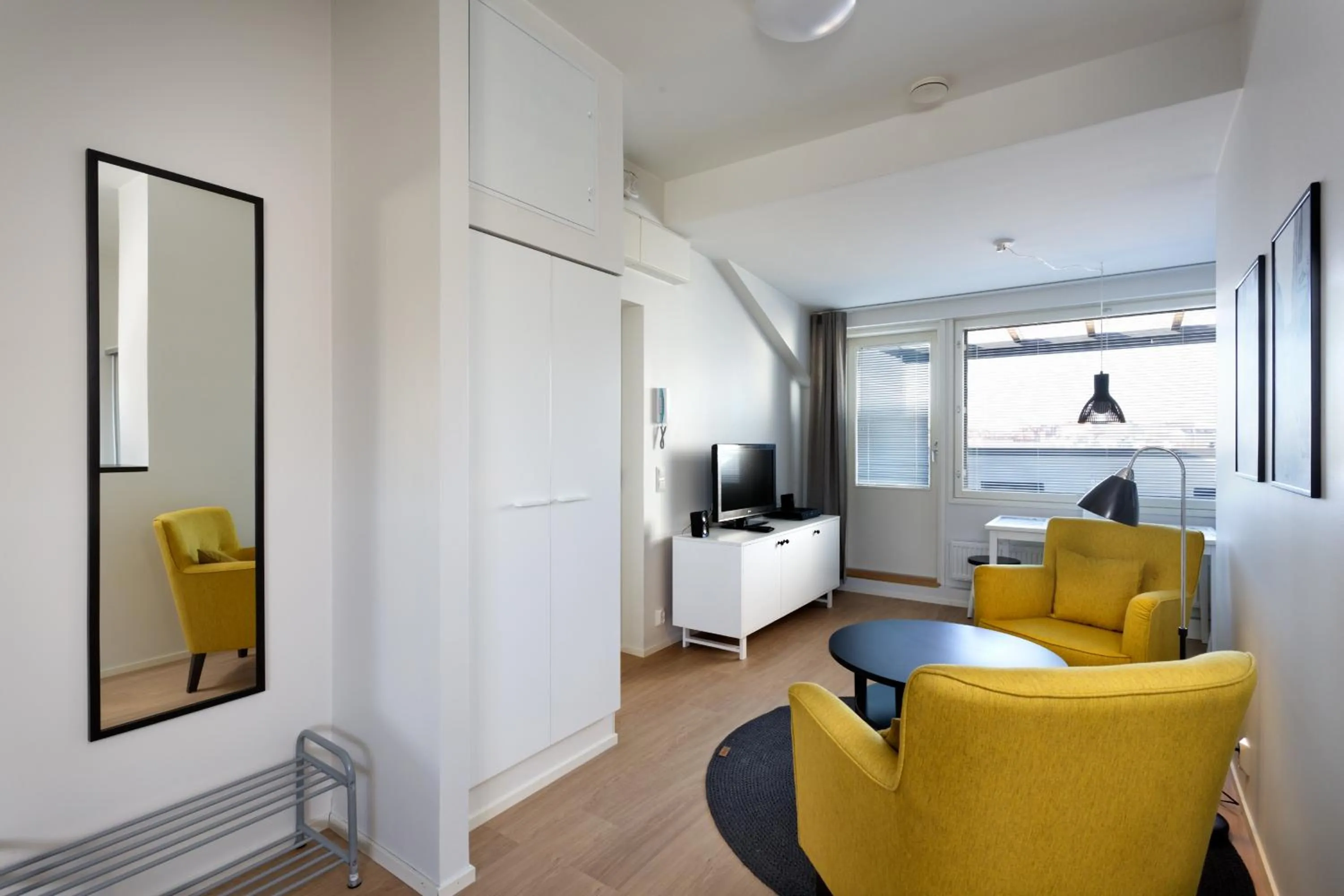 Photo of the whole room in Forenom Serviced Apartments Helsinki Kruununhaka