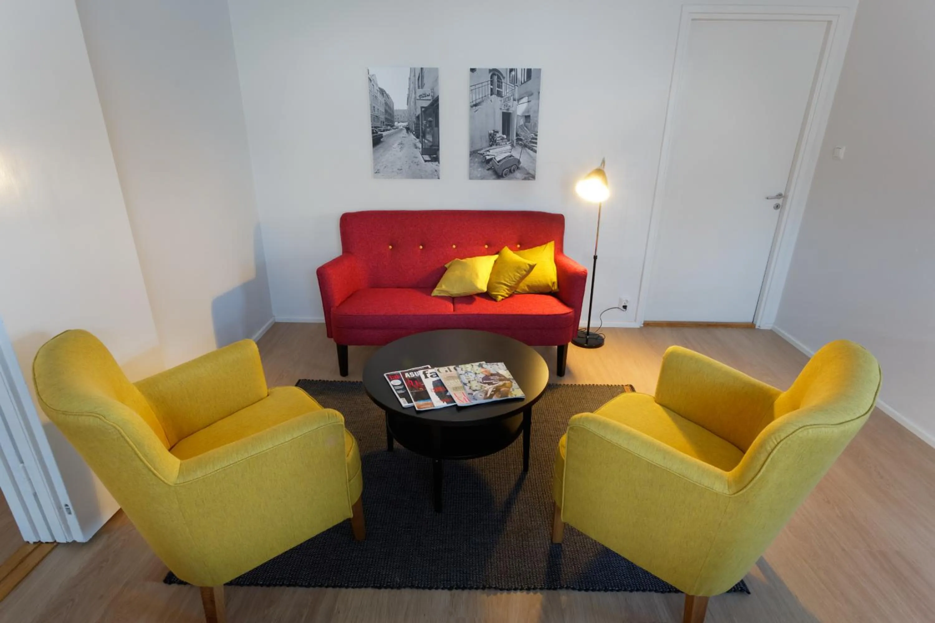 Living room in Forenom Serviced Apartments Helsinki Kruununhaka