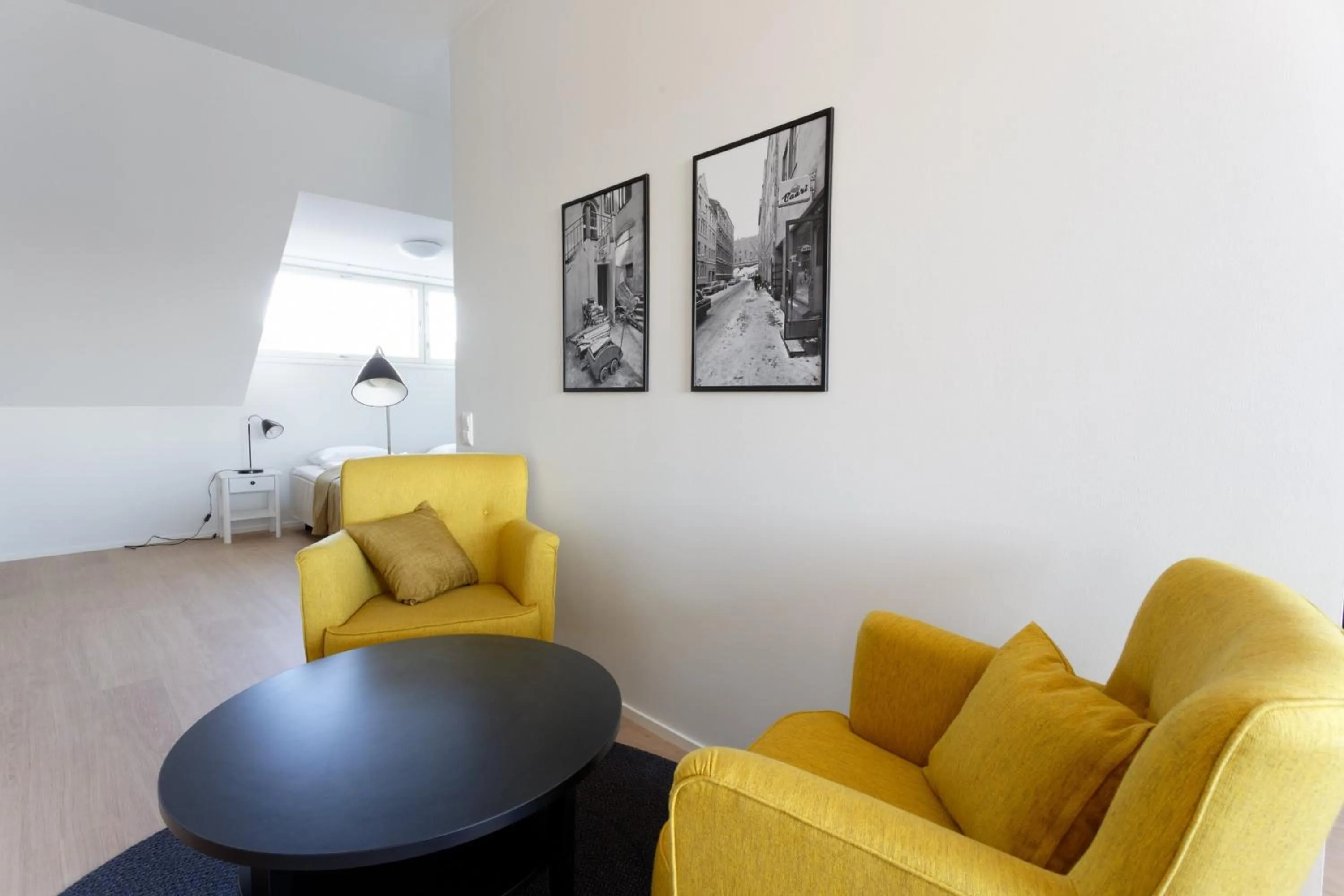 Living room in Forenom Serviced Apartments Helsinki Kruununhaka
