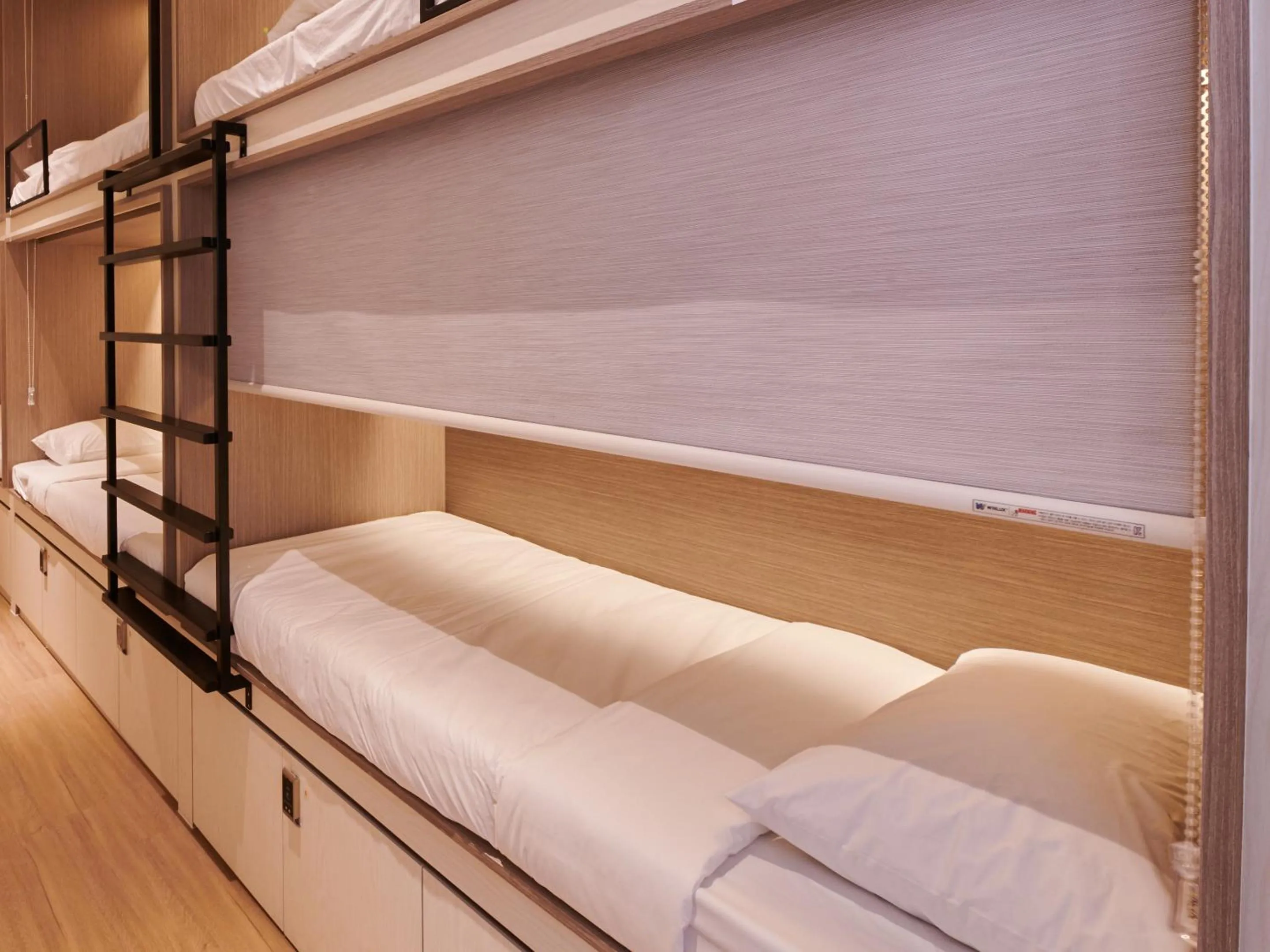 Decorative detail, Bed in BEAT. Sports Hostel