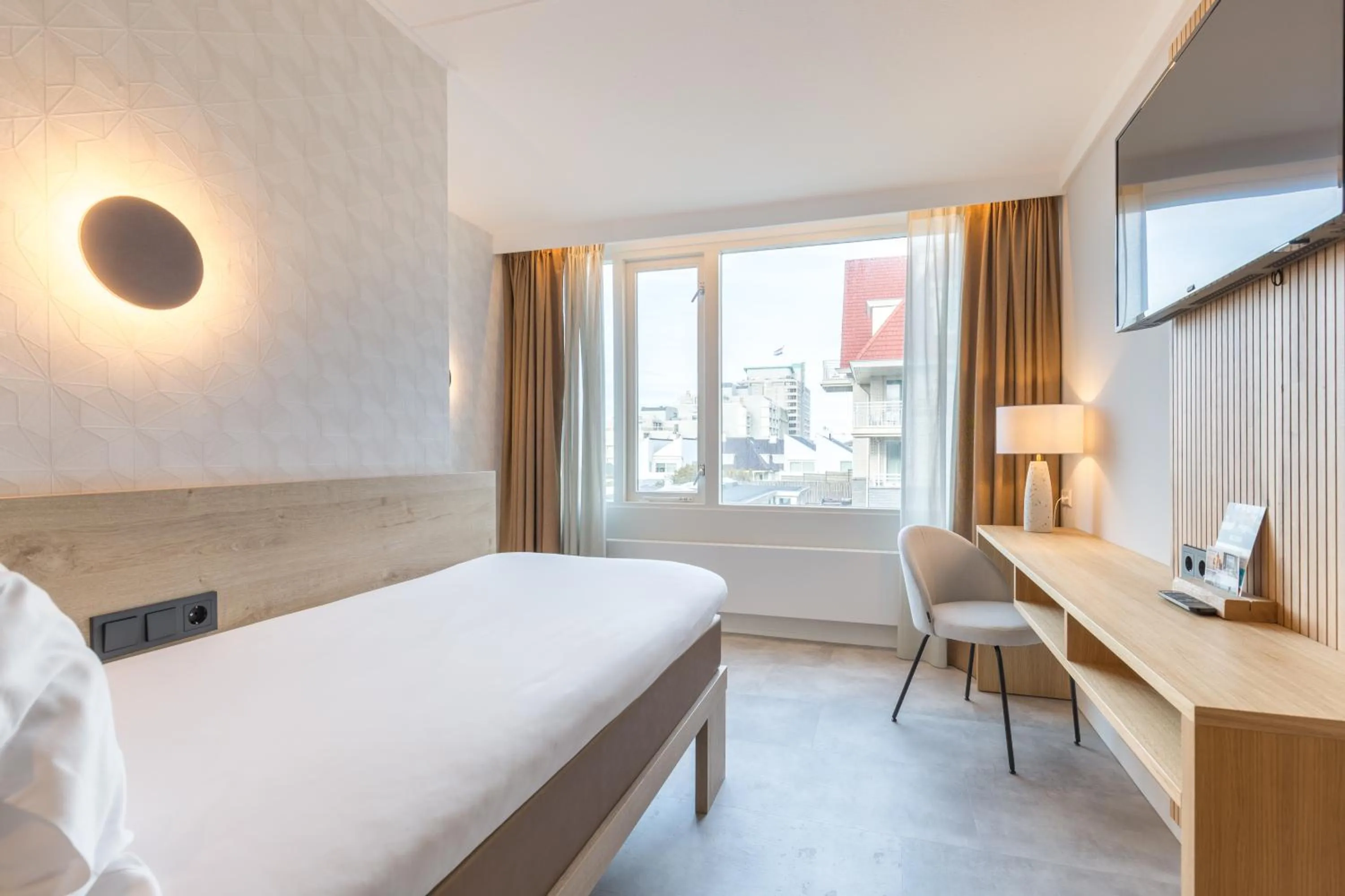 Bedroom, Bed in Hotel de Baak Seaside