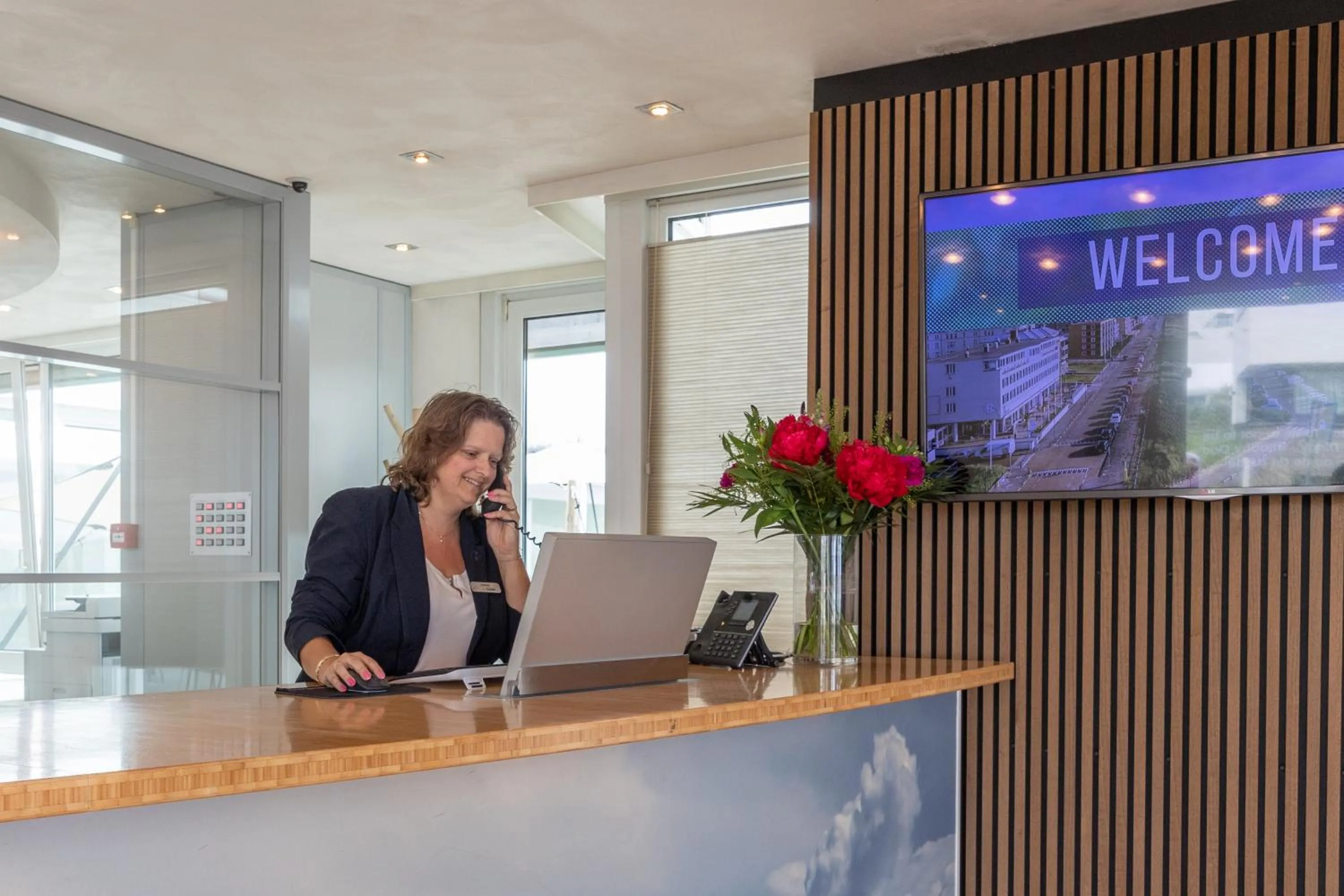 Lobby or reception in Hotel de Baak Seaside